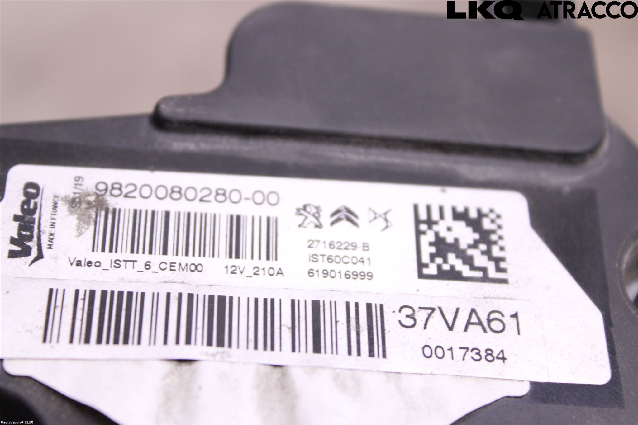 Peugeot 508 19- Generator