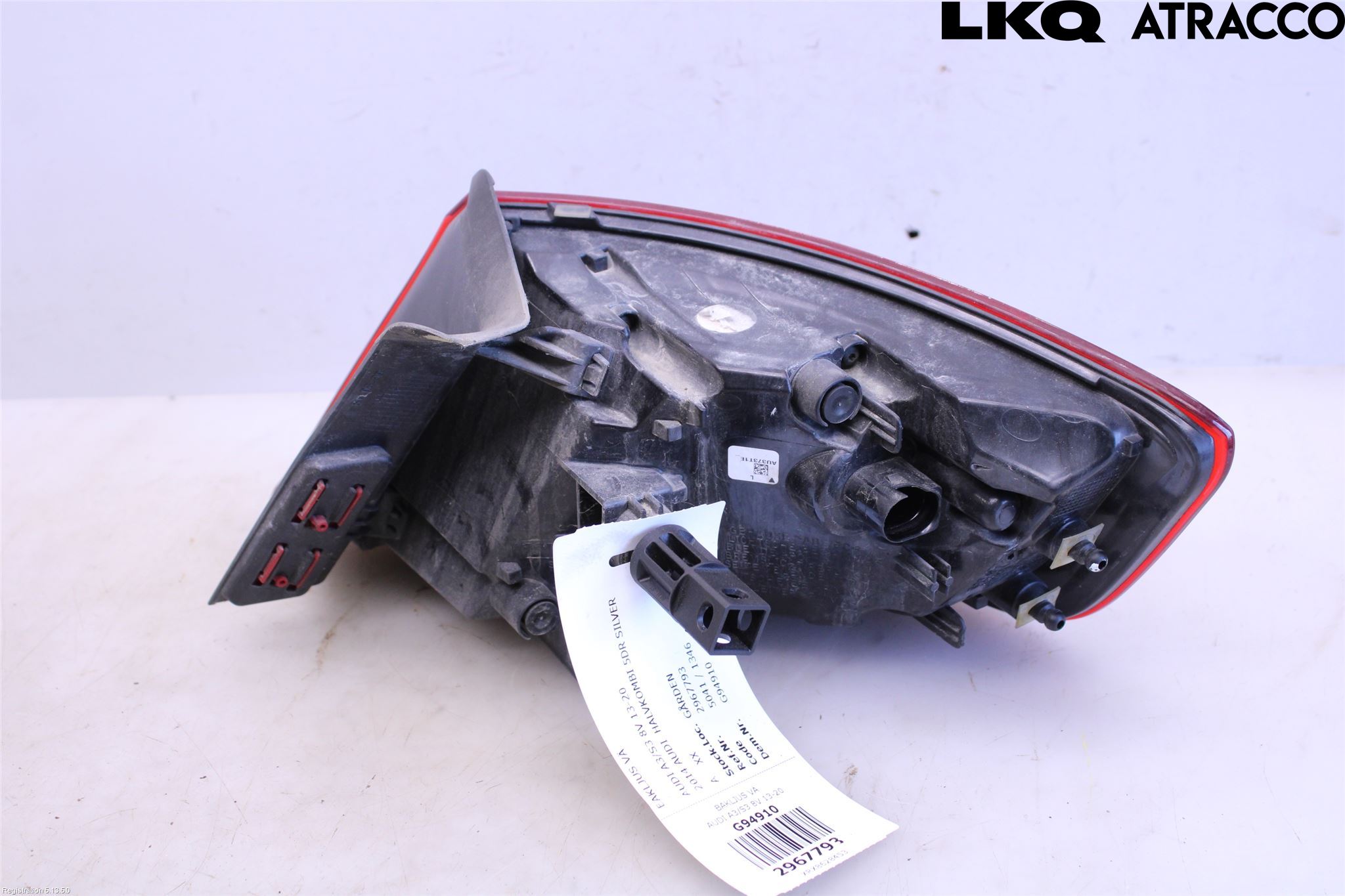 Audi A3/S3 8V 13-20 Bakljus Vänster