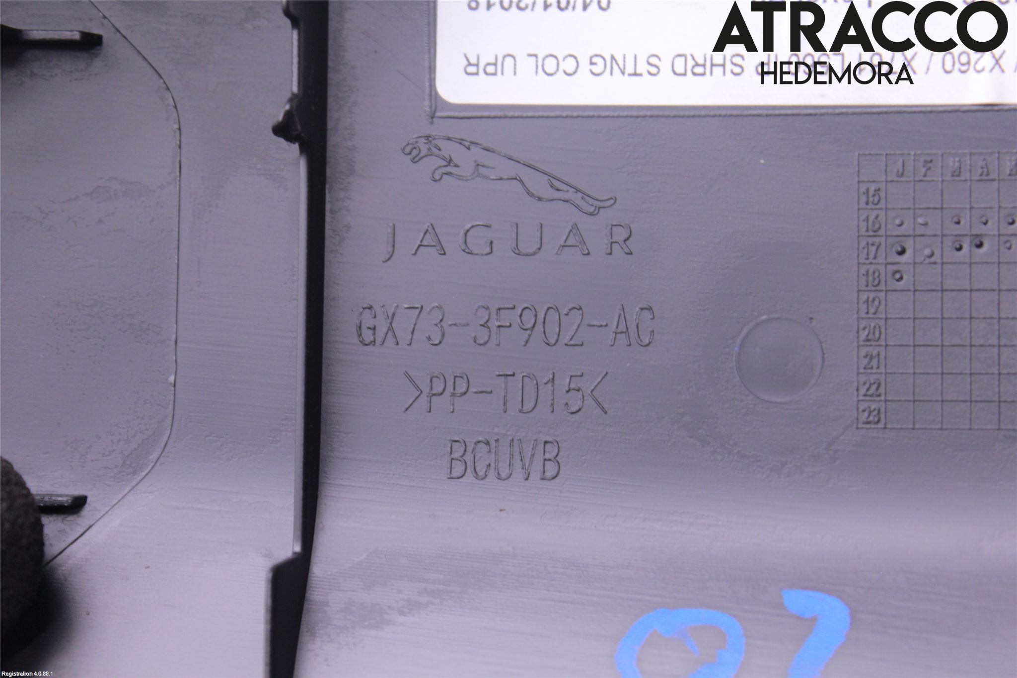 Jaguar F-PACE Rattkåpa-Kåpor