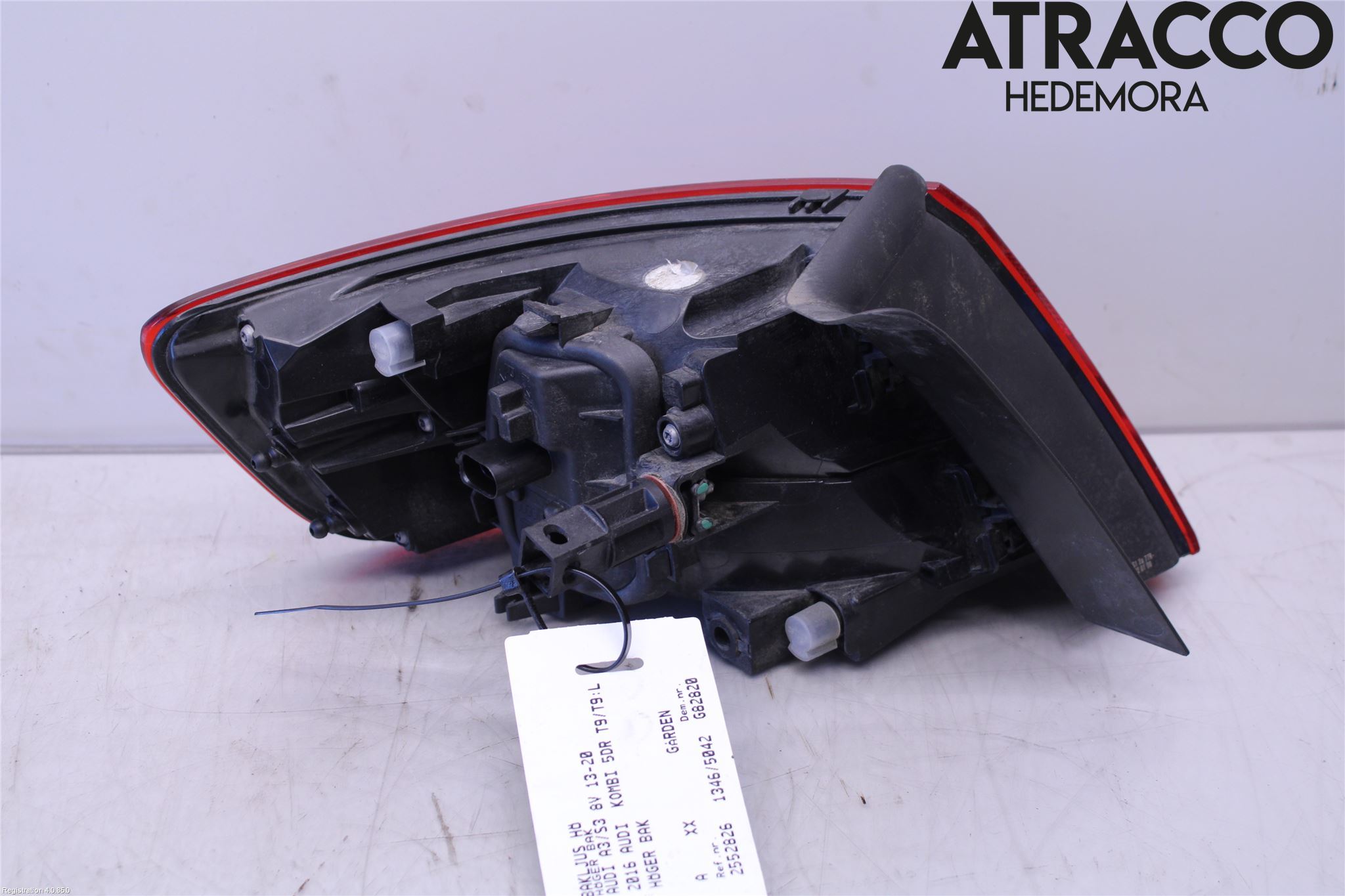 Audi A3/S3 8V 13-20 Bakljus Höger