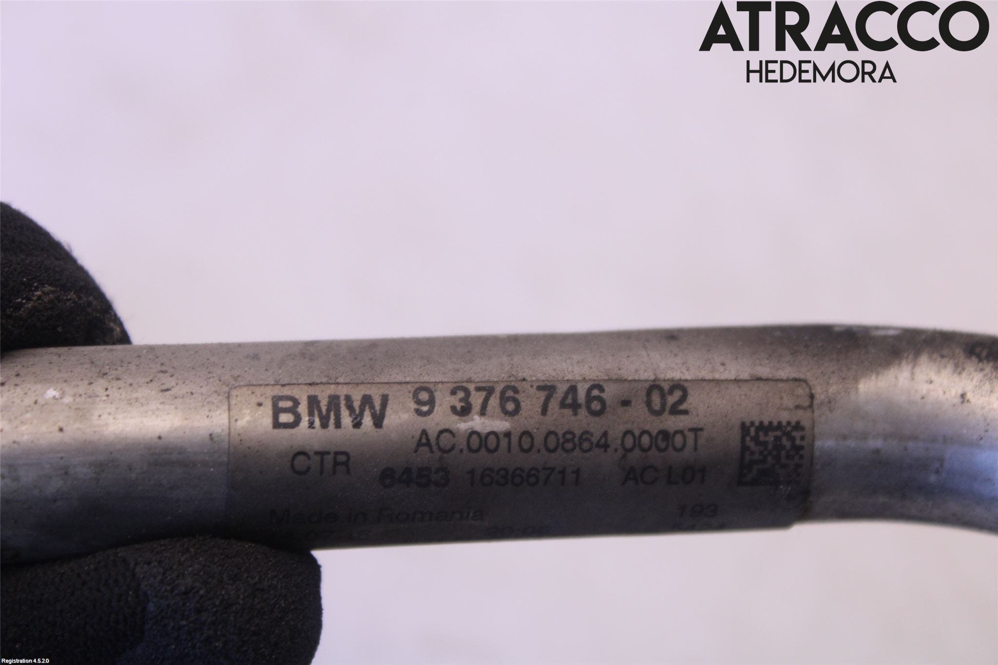 BMW 5 F10/F11/F18 09-17 Ac Slang-Rör
