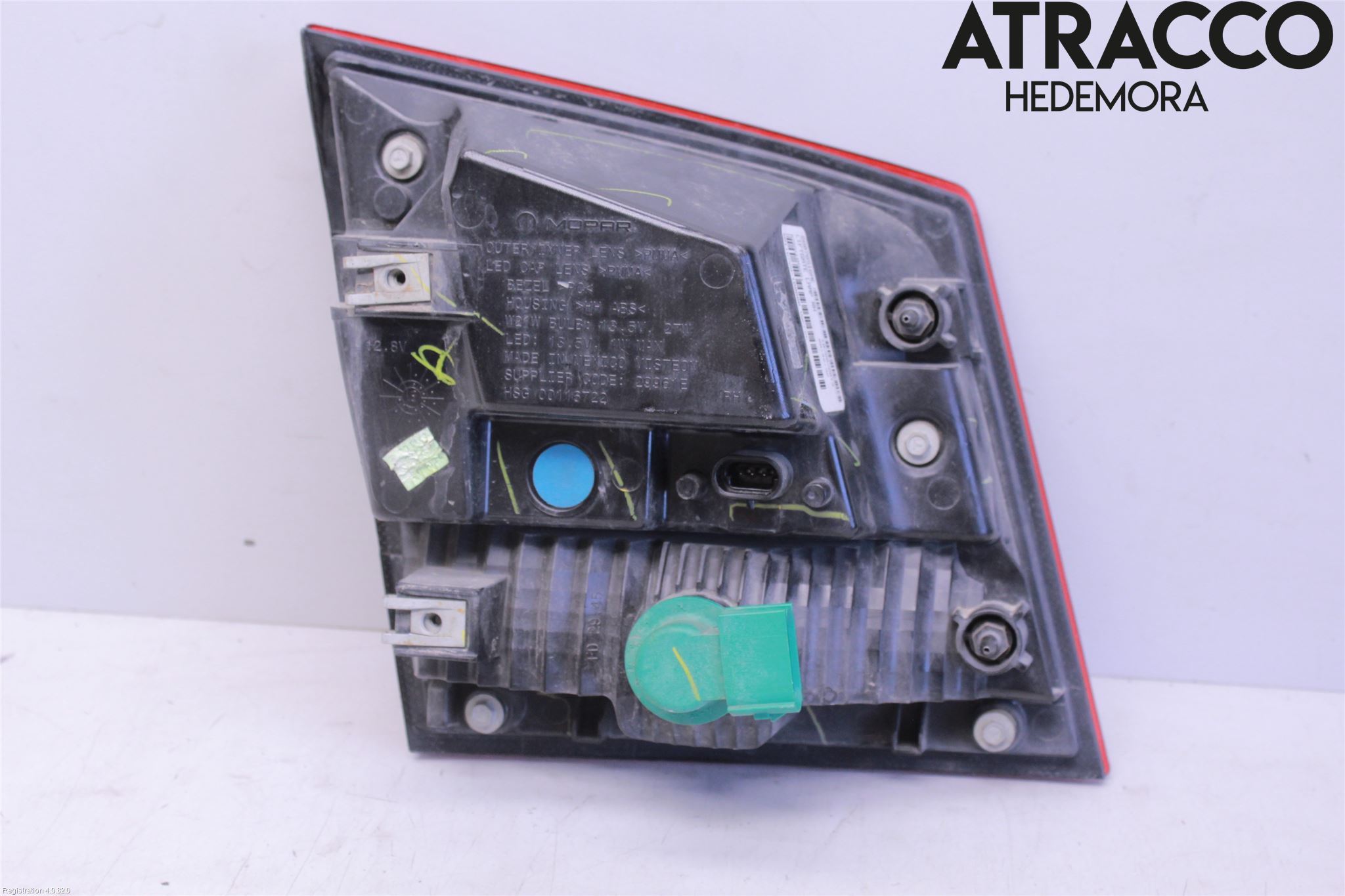 Fiat FREEMONT Bakljus Lucka Hö