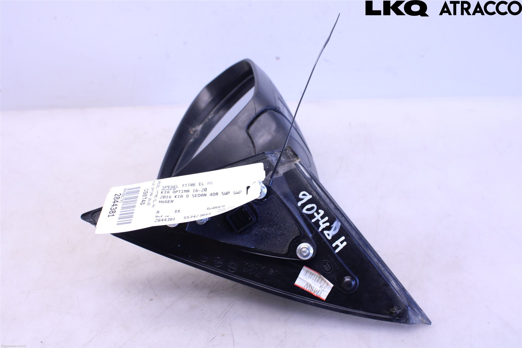 Kia OPTIMA 00-15 Spegel Yttre El Hö