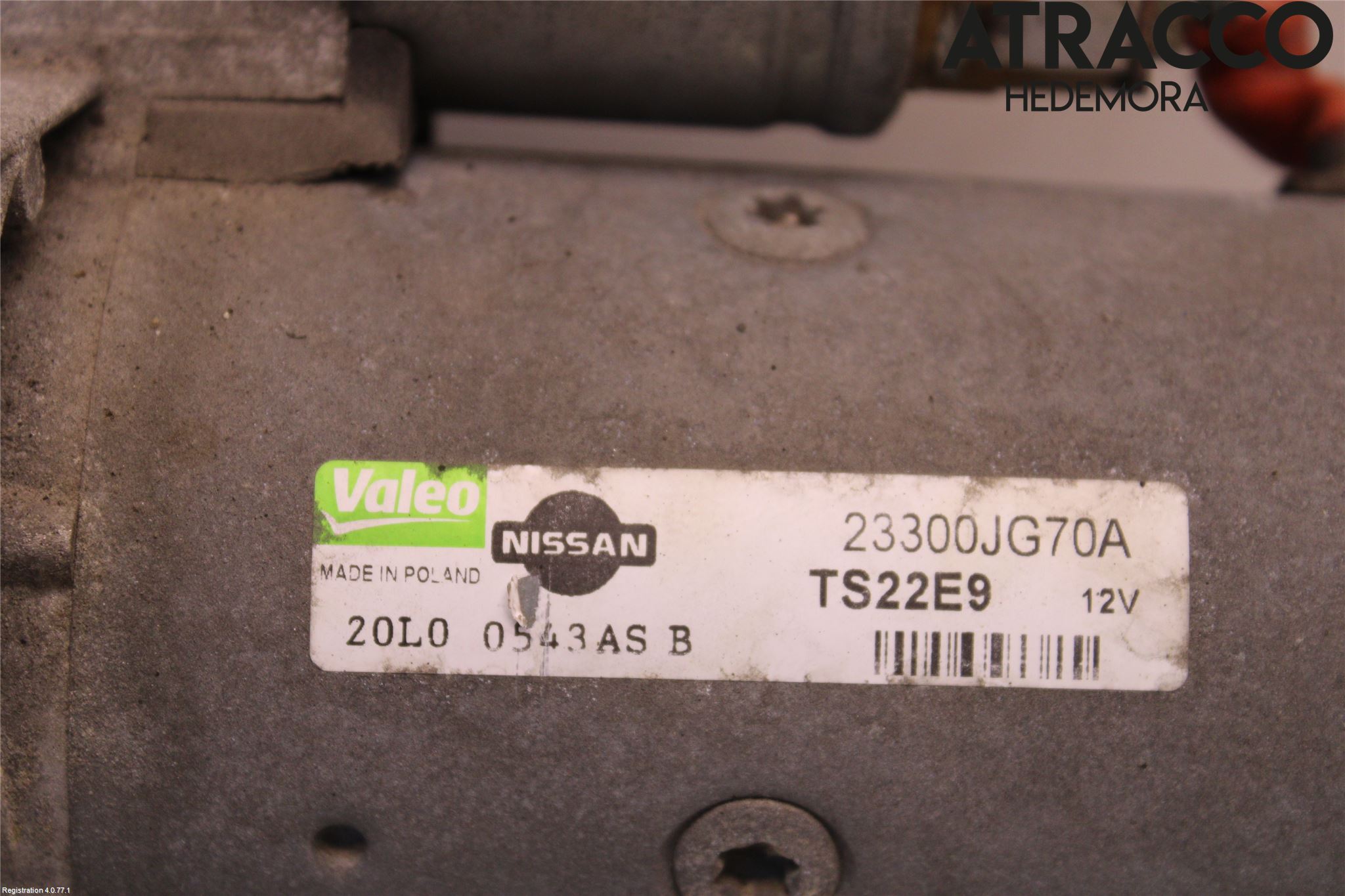 Nissan QASHQAI   07-10 Startmotor Diesel
