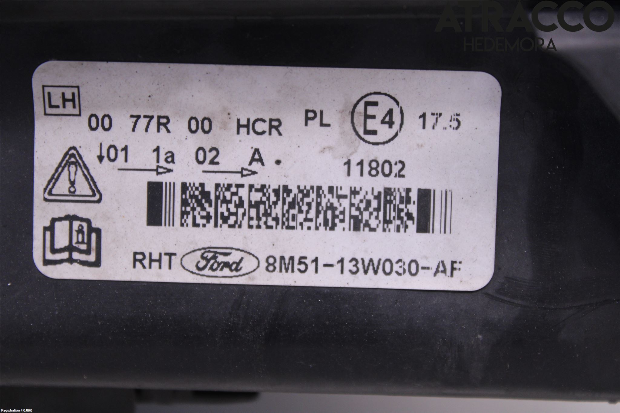 Ford FOCUS 08-11 Strålkastare Vänster