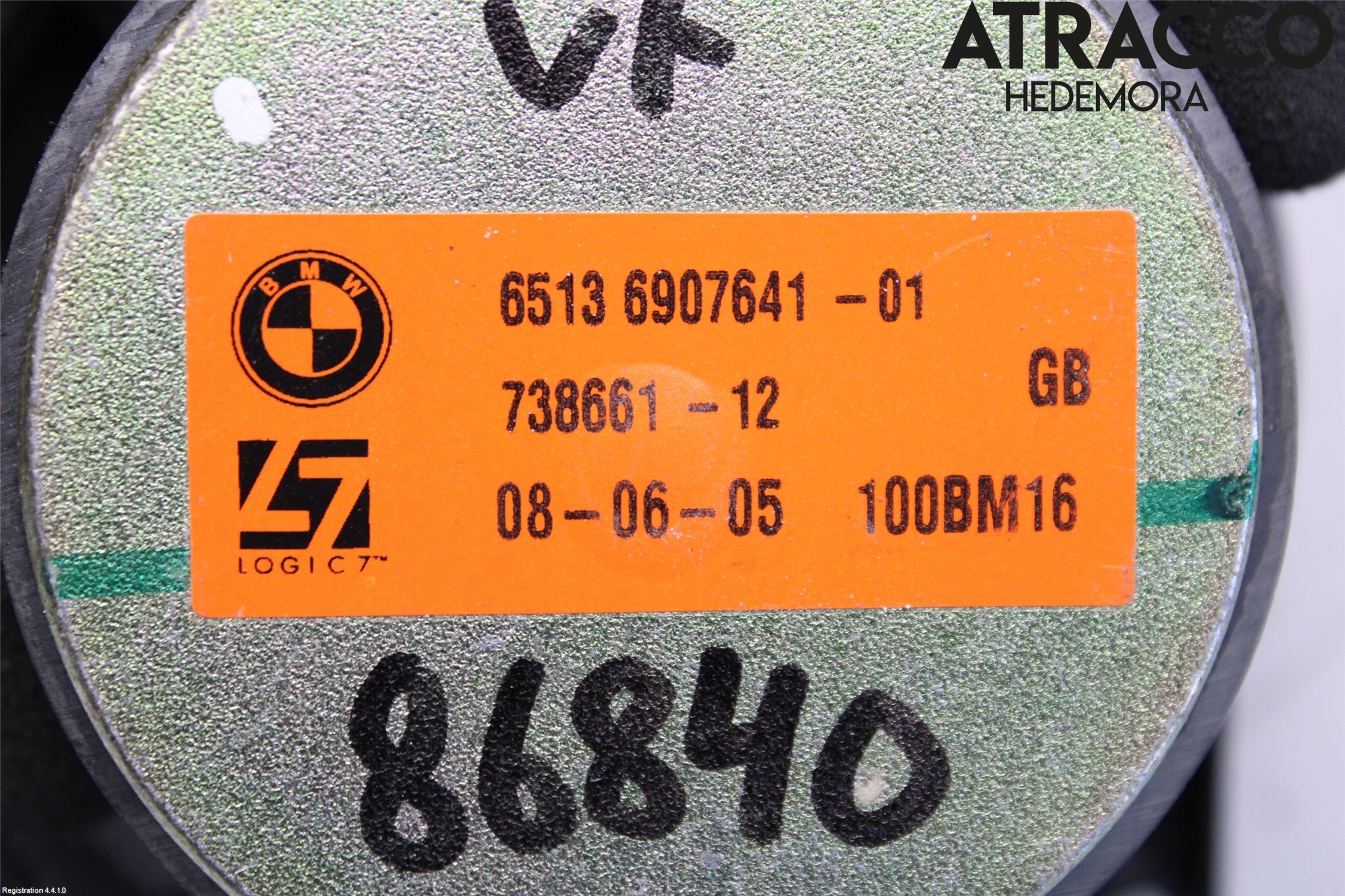 BMW 7 E65/66    00-08 Högtalare