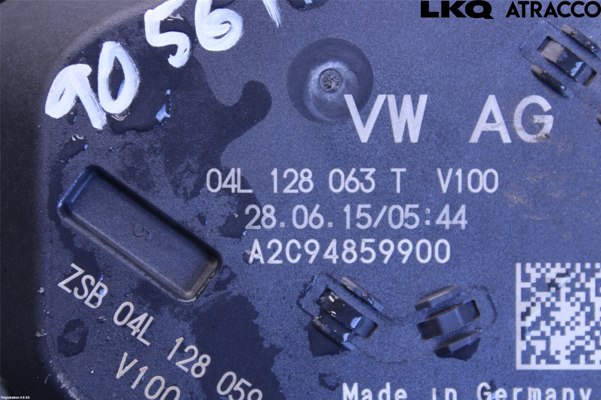 Audi A4 12-15 Injspjällhus