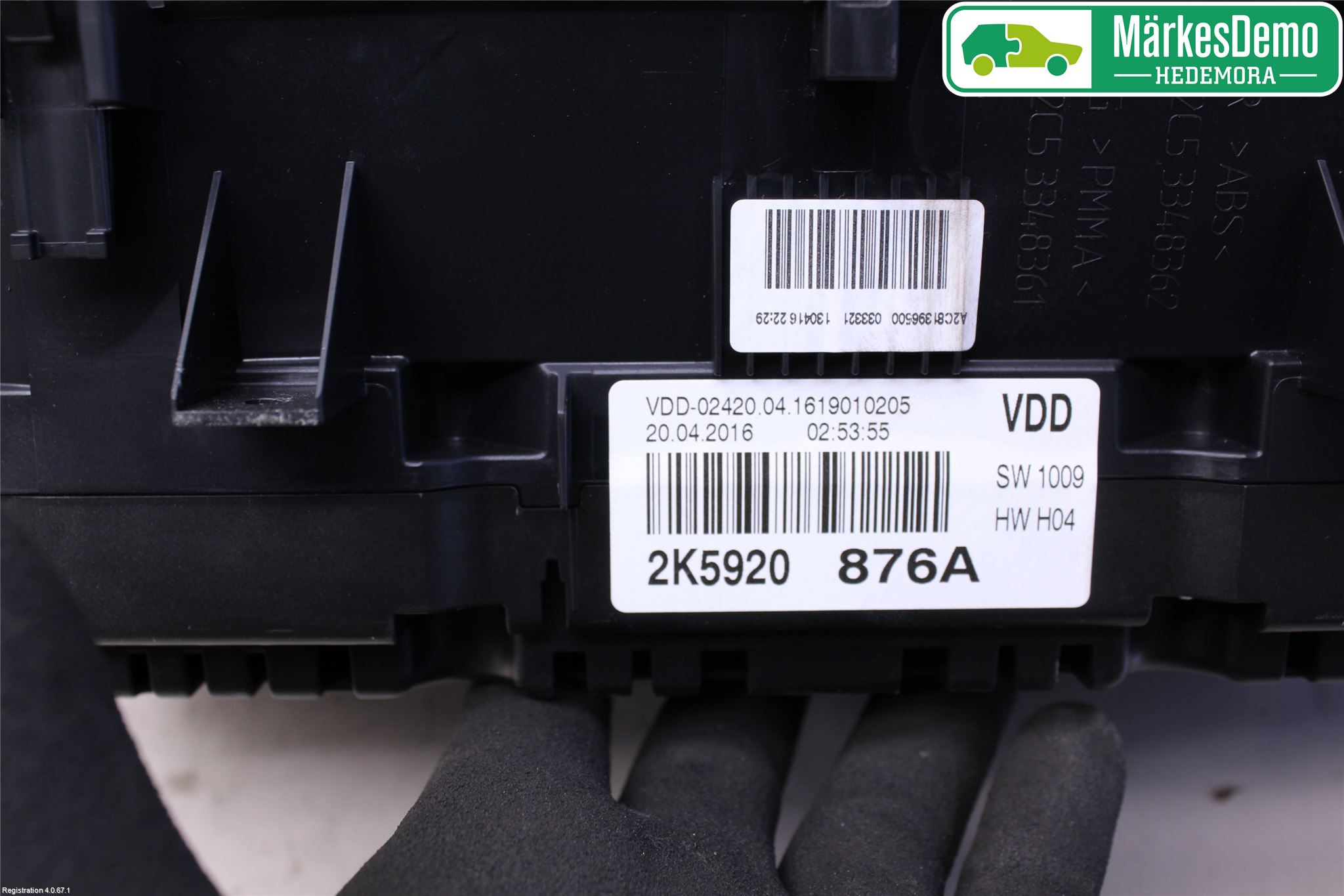 Volkswagen VW CADDY 16-20 Instrument Komb