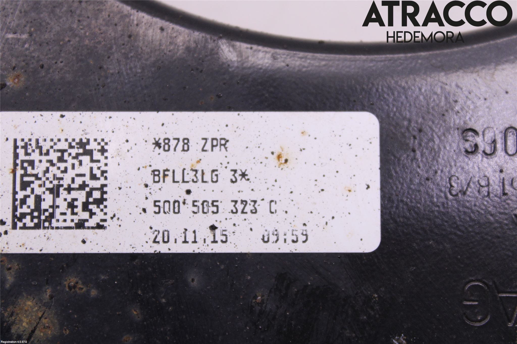 Volkswagen VW TIGUAN 07-16 Bärarm Bak Övre Höger