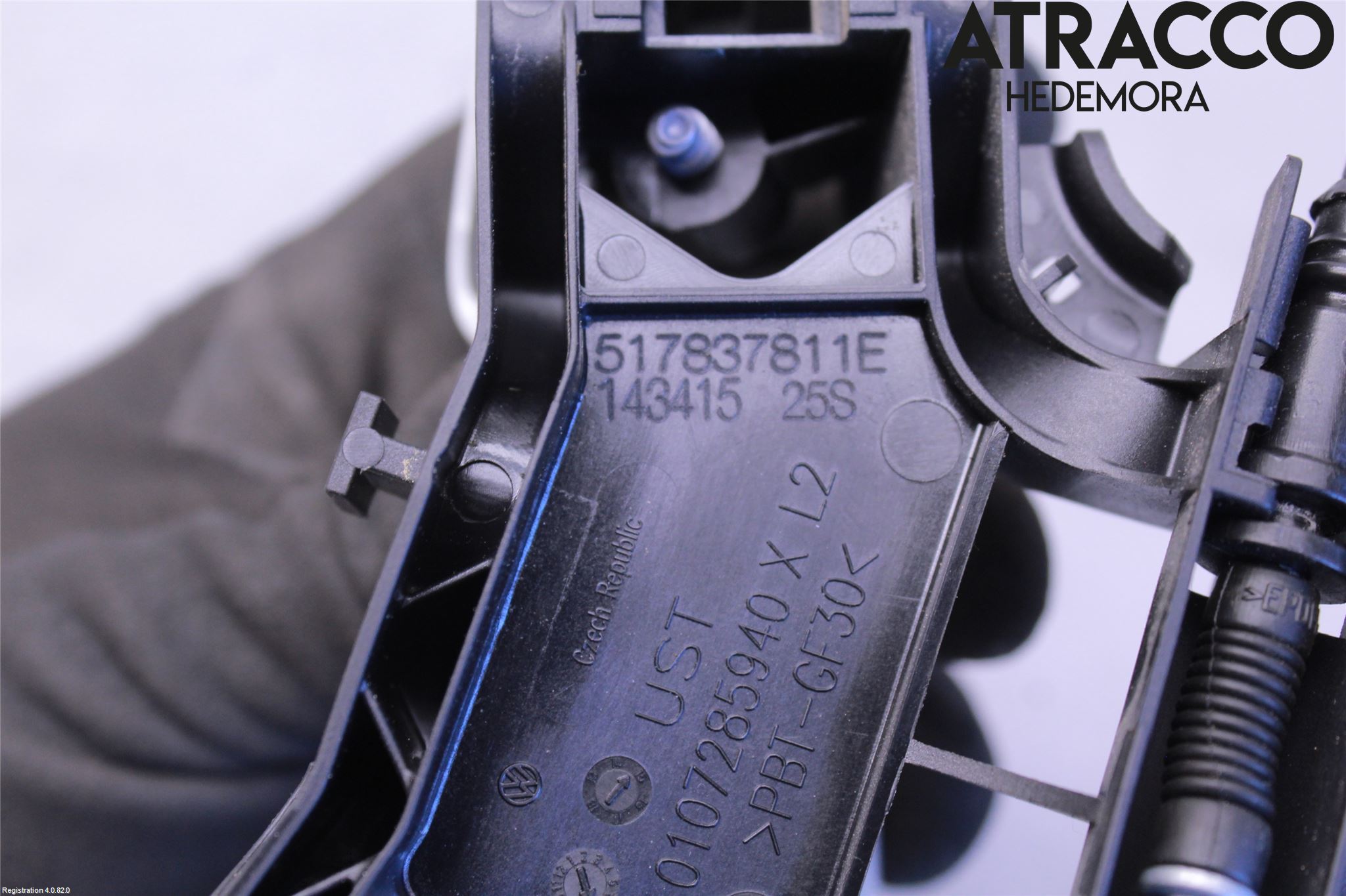 Volkswagen VW PASSAT 15-19 Dörrhandtag Yttre Vä