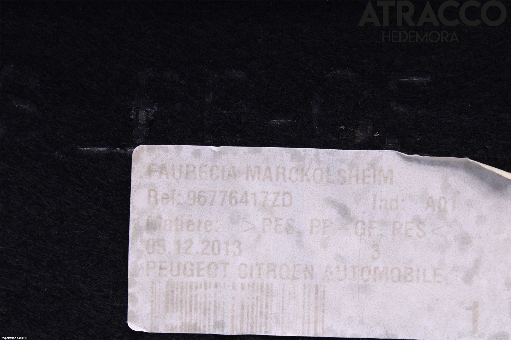 Peugeot 308 14-21 Hatthylla