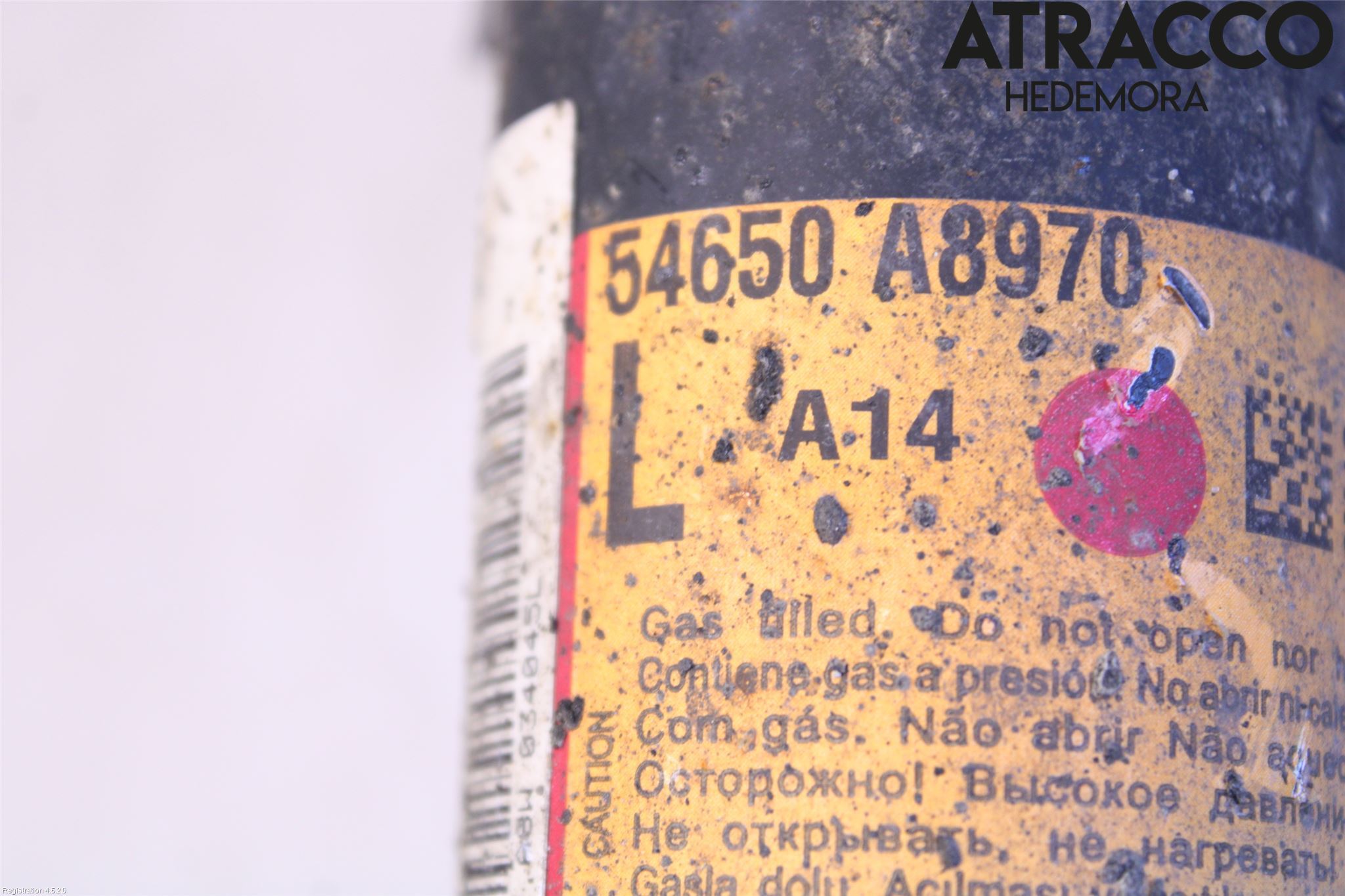 Kia OPTIMA 16-20 Fjäderben Fram Vänster