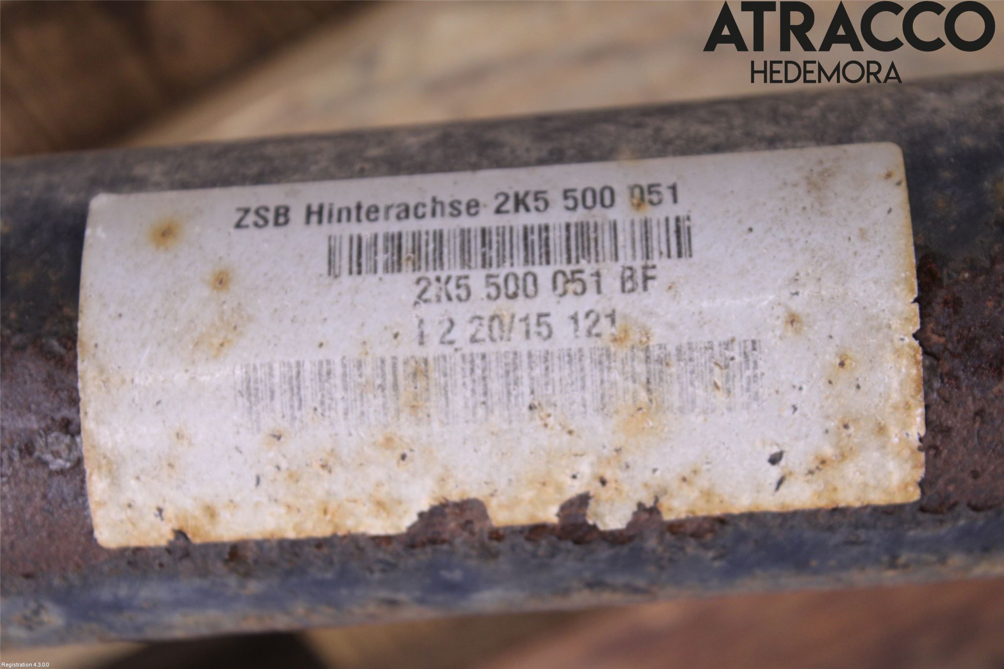 Volkswagen VW CADDY 11-15 Bakaxel