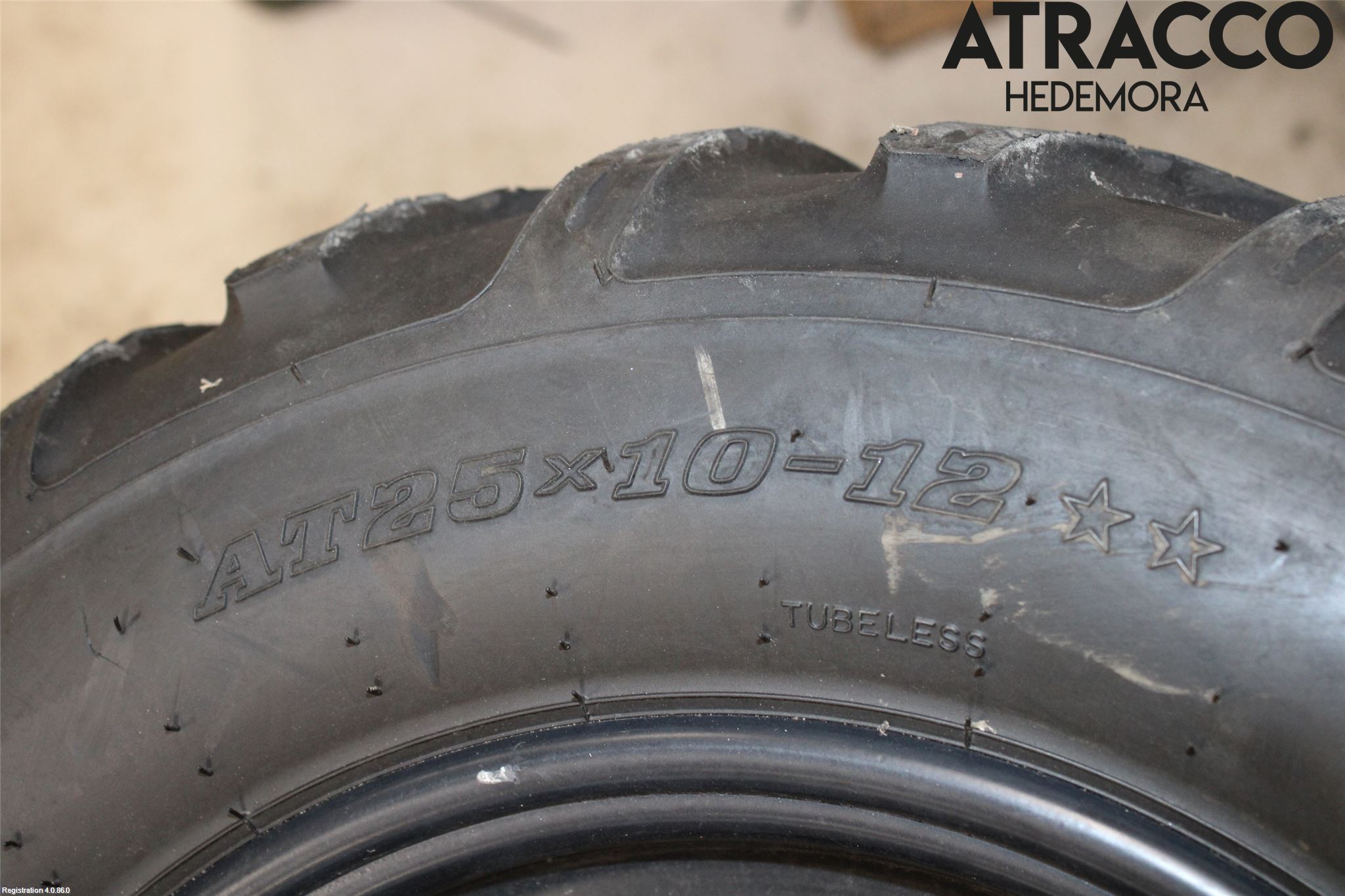 MC och moped ATV SUZUKI Sommardäck Plåtfälg 4St