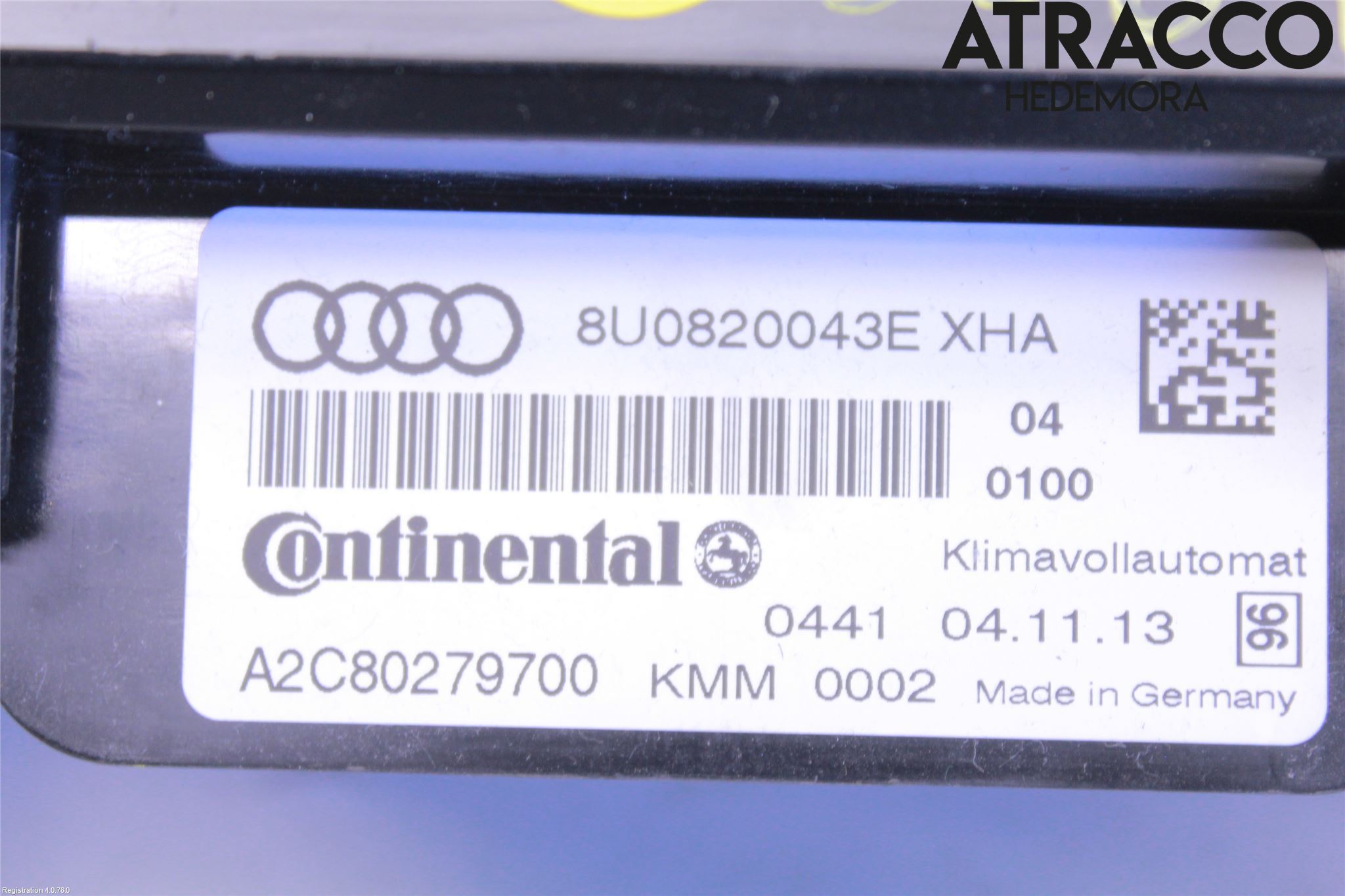 Audi Q3 8U 12-18 Ac Styrenhet Ac Manöveren
