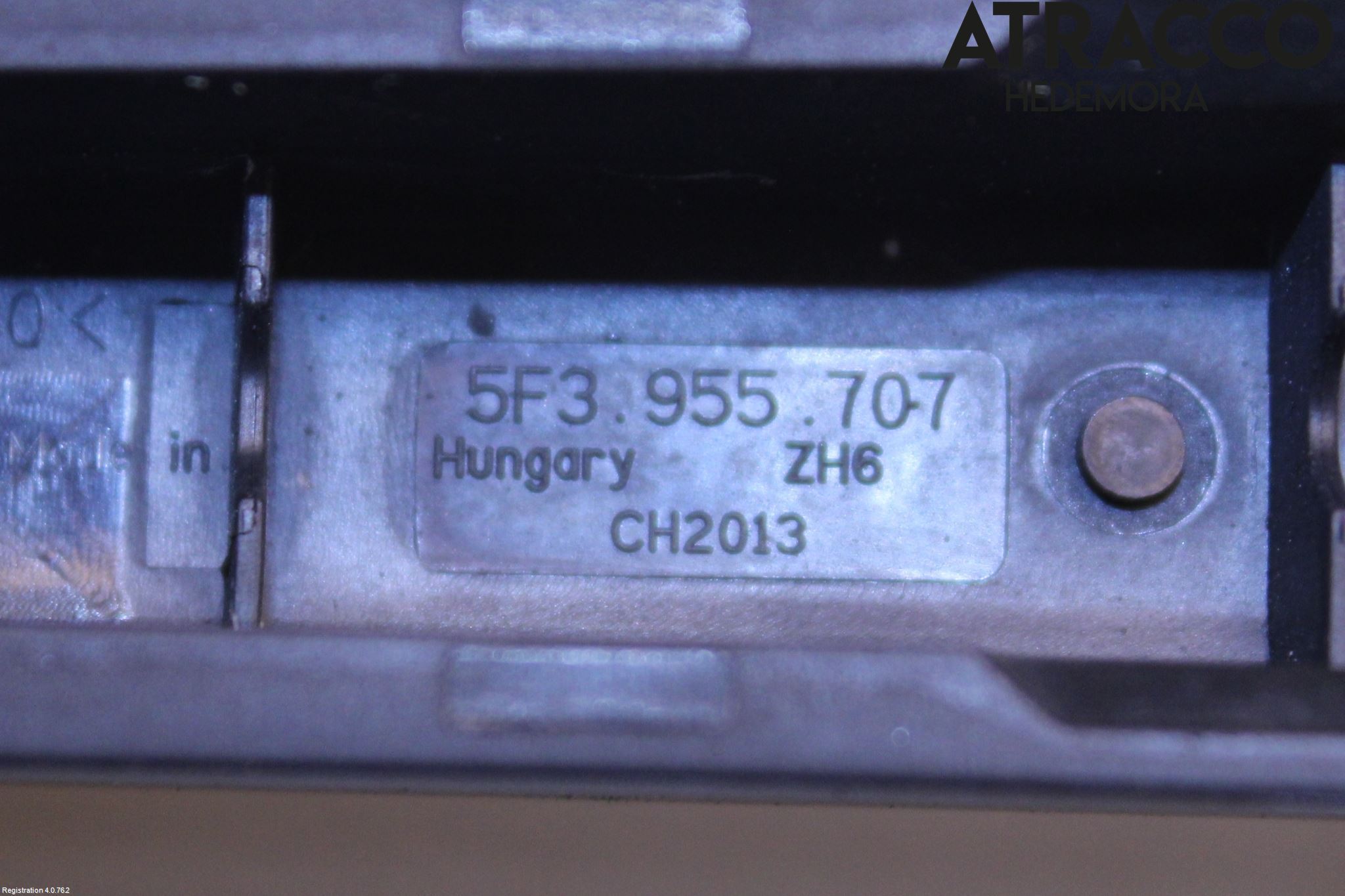 Volkswagen VW TIGUAN 16-24 Torkararm-Bakruta