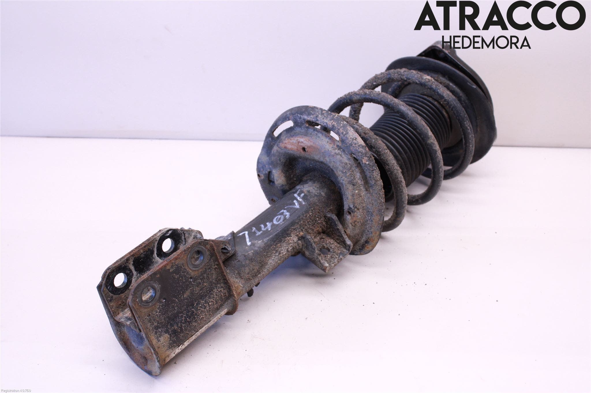 Mercedes-Benz MB C-KLASS (W204) 07-15 Fjäderben Fram Vänster