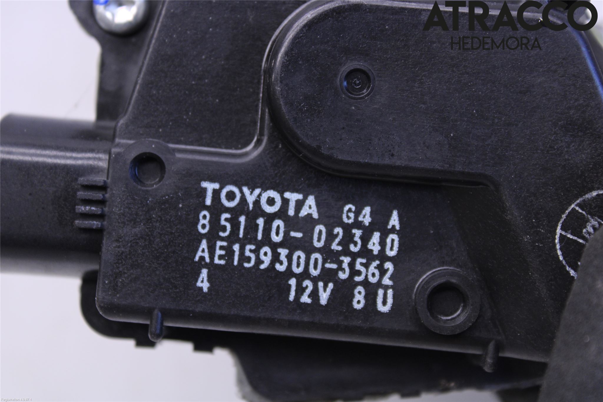 Toyota AURIS 13-19 Torkarmotor Vindruta