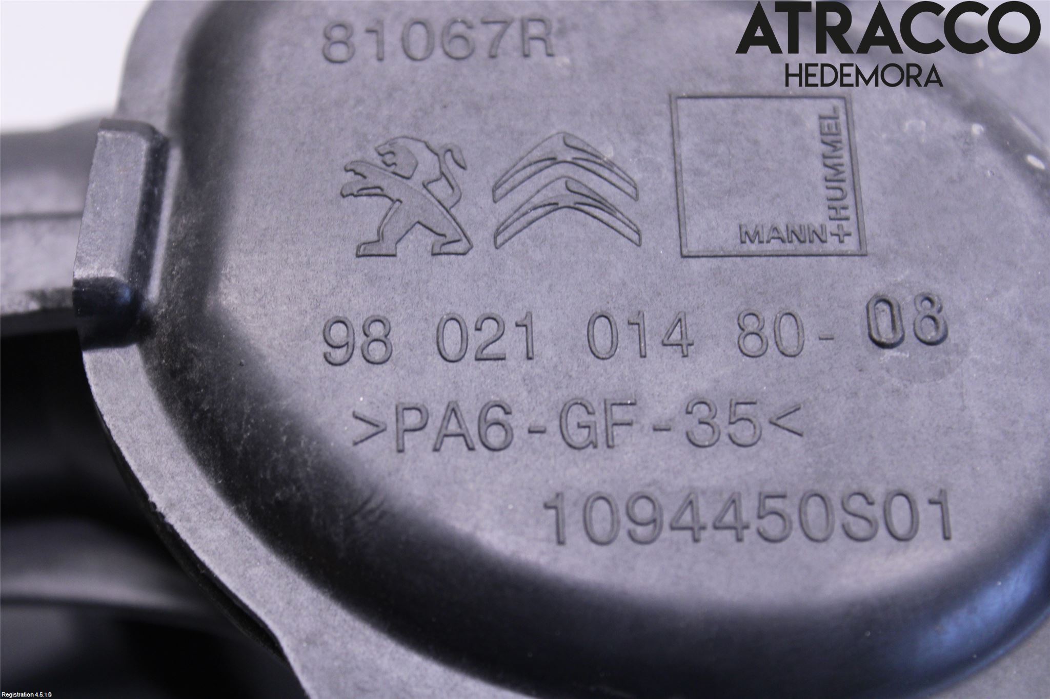 Peugeot 308 14-21 Grenrör Insug