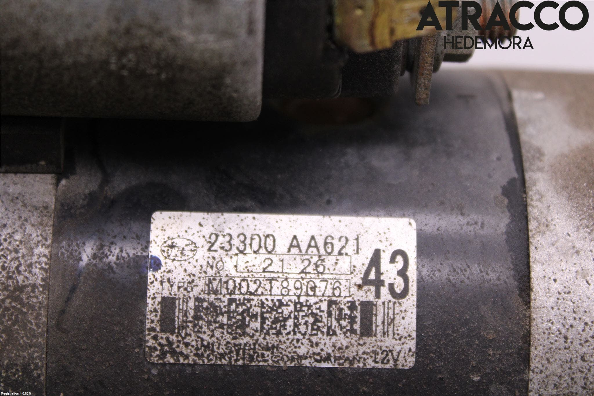 Subaru FORESTER SH 08-13 Startmotor Diesel