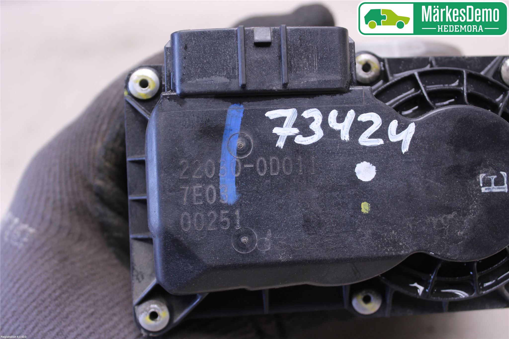 Toyota COROLLA VERSO 04-07 Injspjällhus