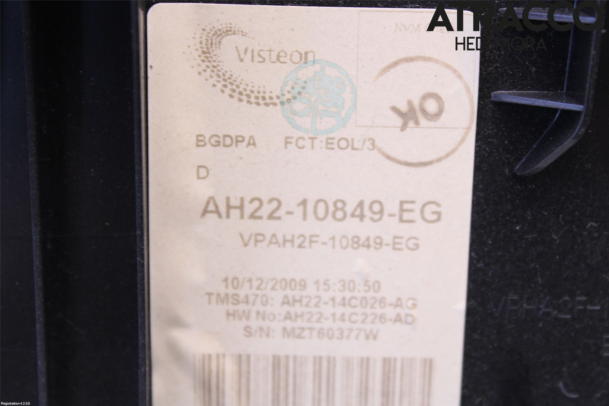 Landrover RANGE ROVER SPORT (L320) 10-13 Instrument Komb