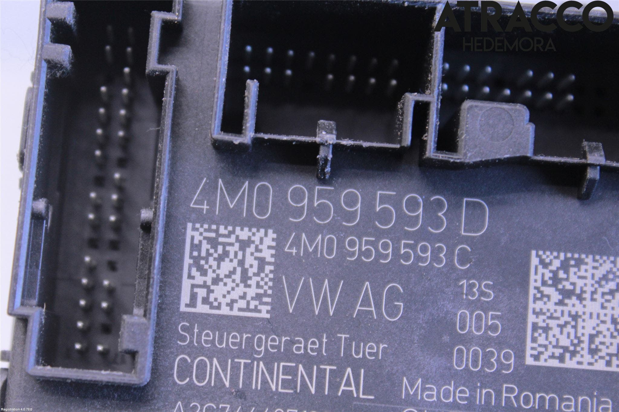 Audi Q7/SQ7 Styrenhet Dörr