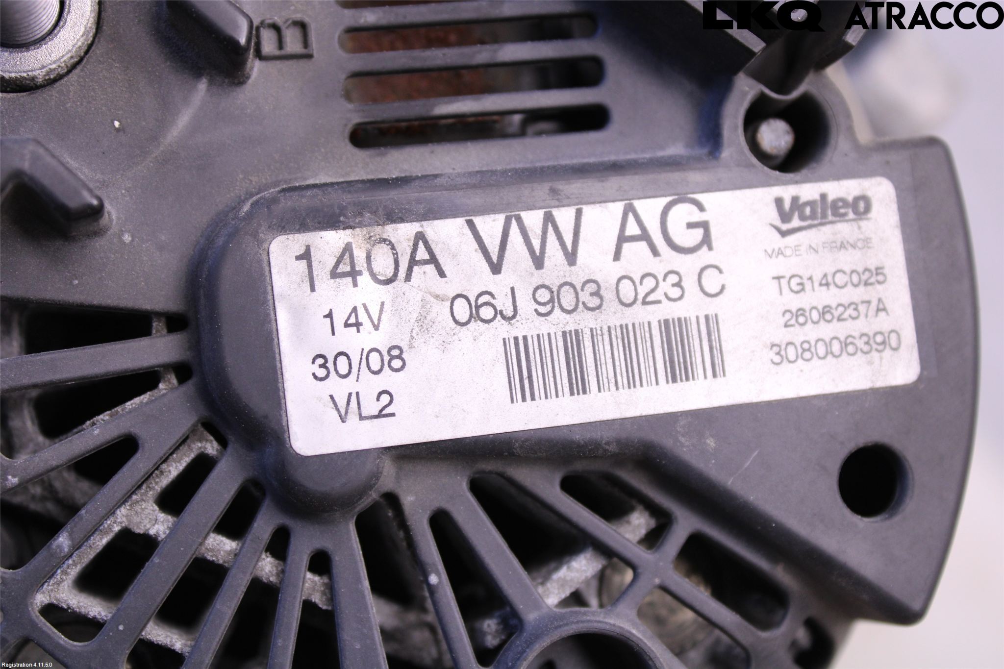 Volkswagen VW PASSAT CC 08-16 Generator