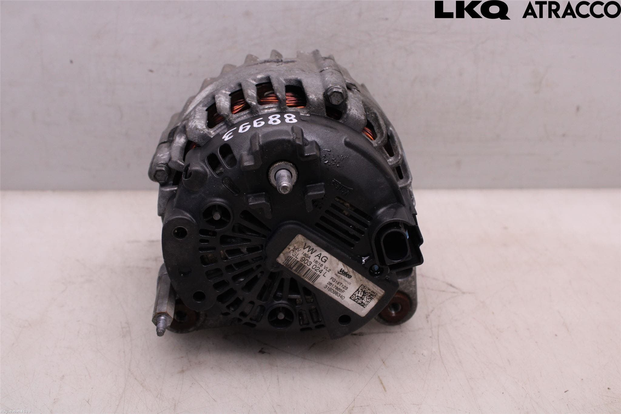 Volkswagen VW PASSAT 15-19 Generator