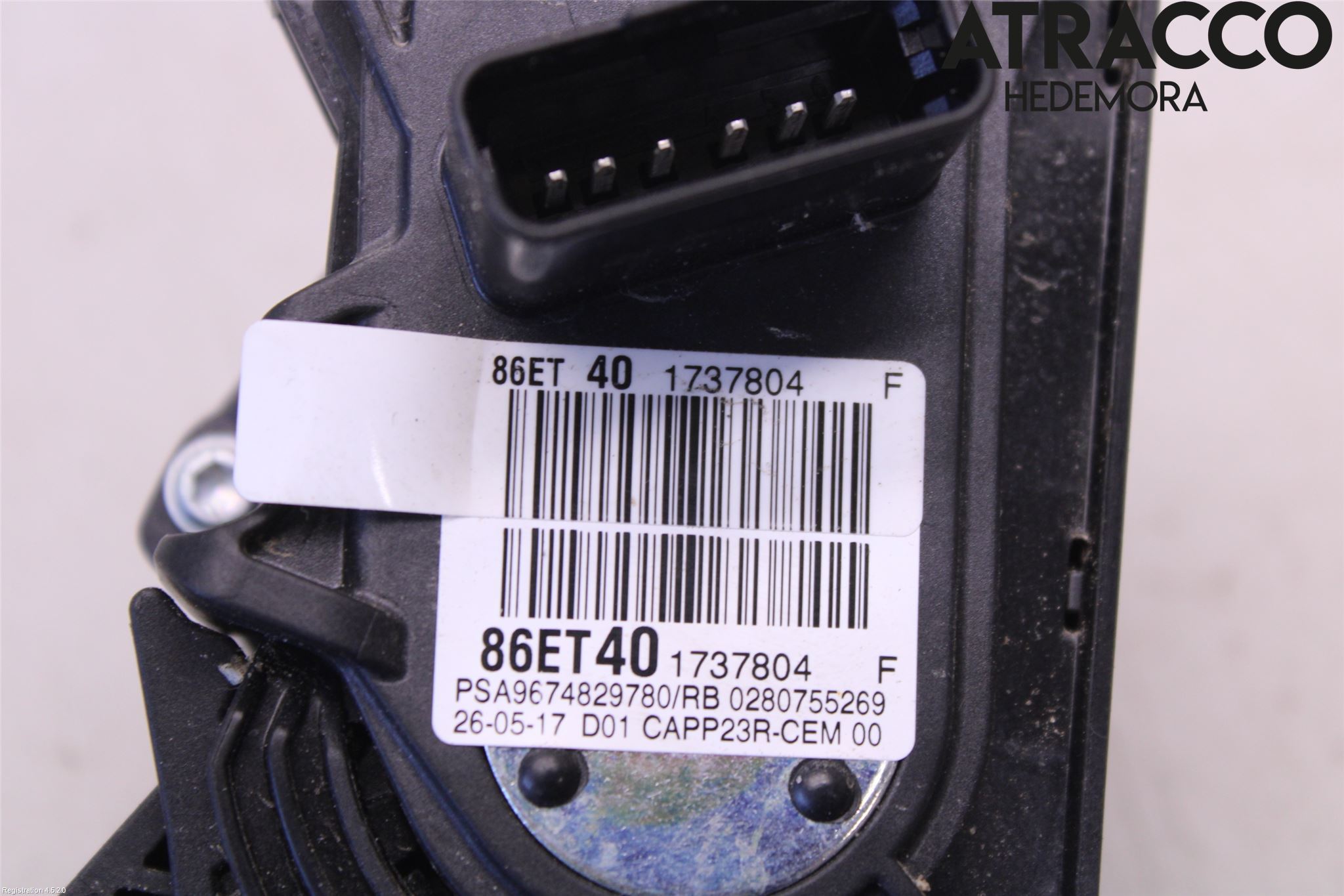 Citroen JUMPY/E-JUMPY 16- Gaspedal