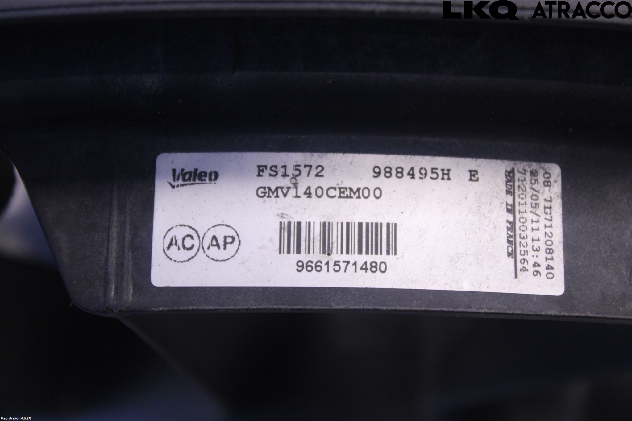 Citroen DS4 Kylfläkt El