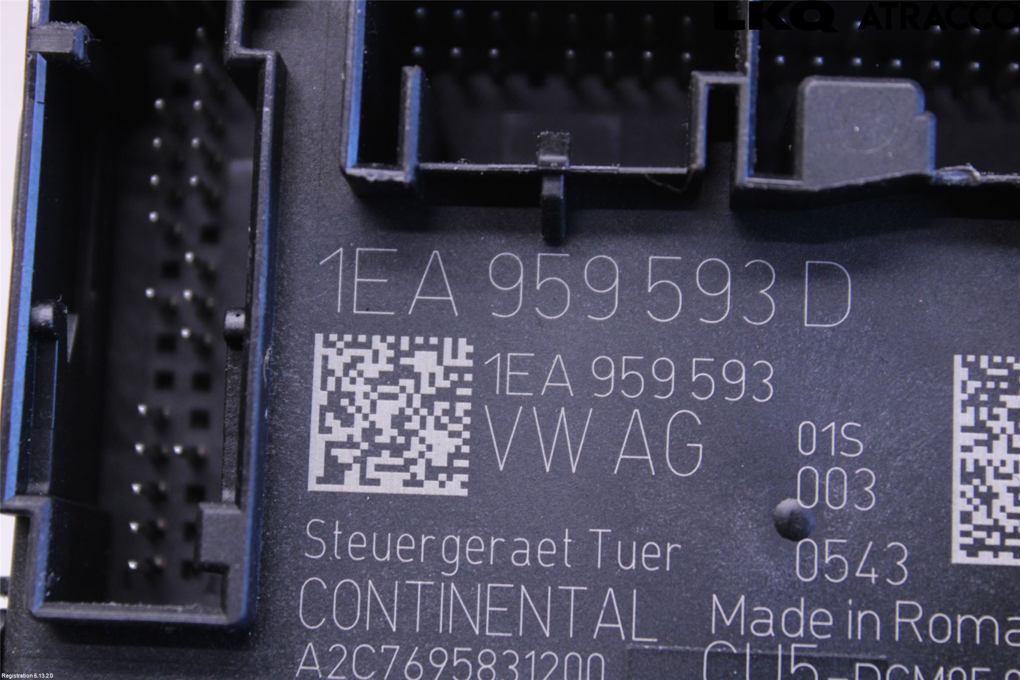 Volkswagen VW ID.4 21- Styrenhet Dörr