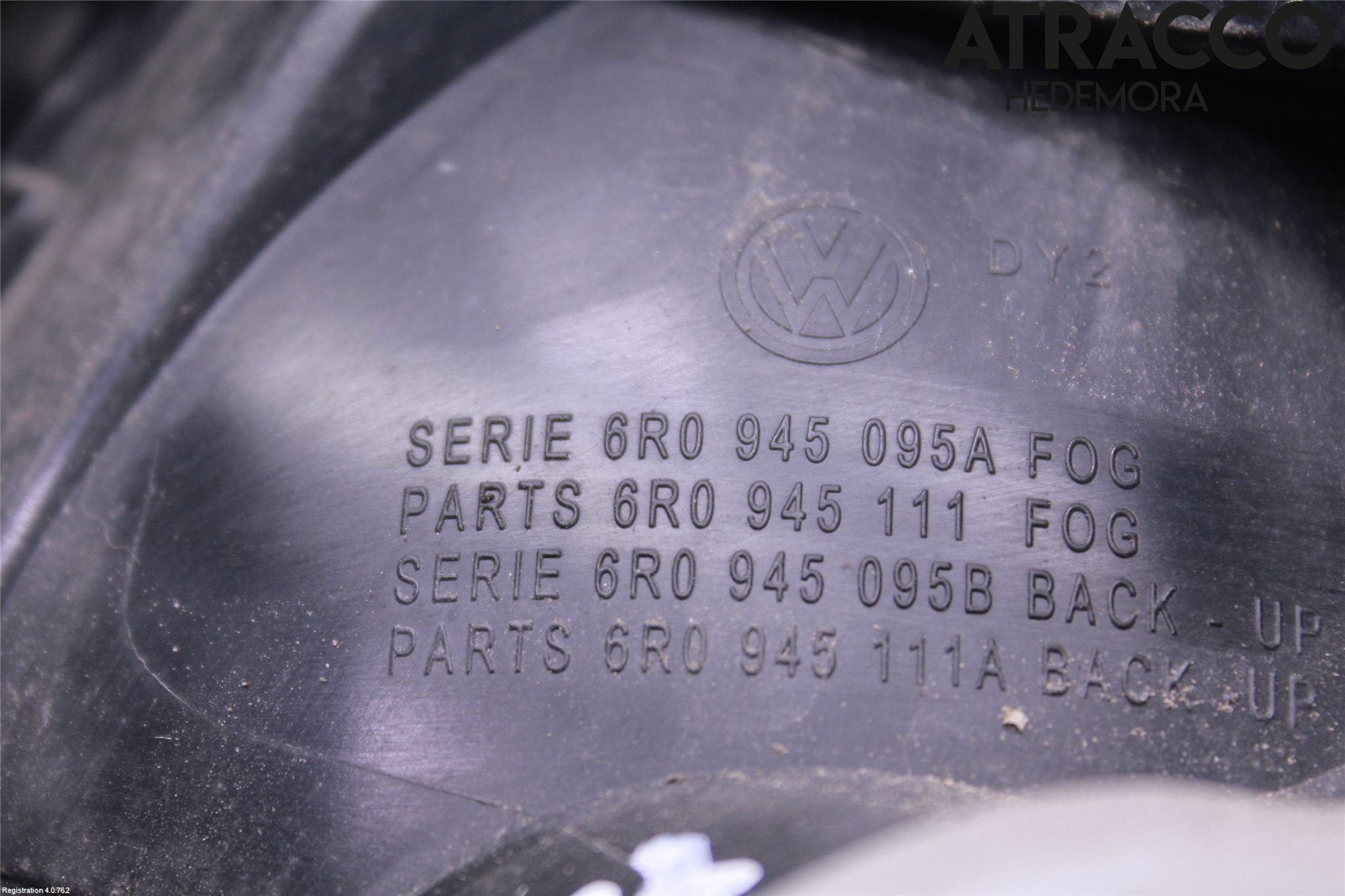 Volkswagen VW POLO 10-17 Bakljus Vänster