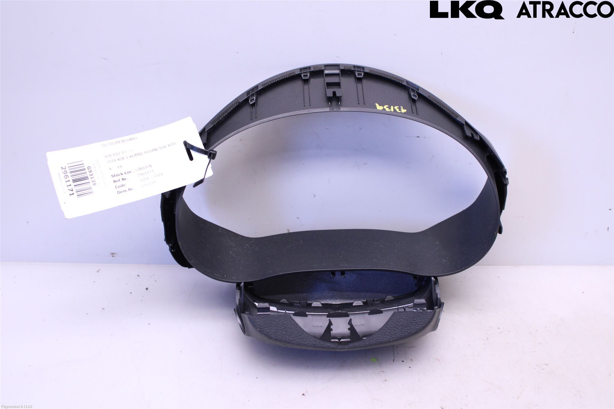 Kia RIO 17- Instrumentsarg
