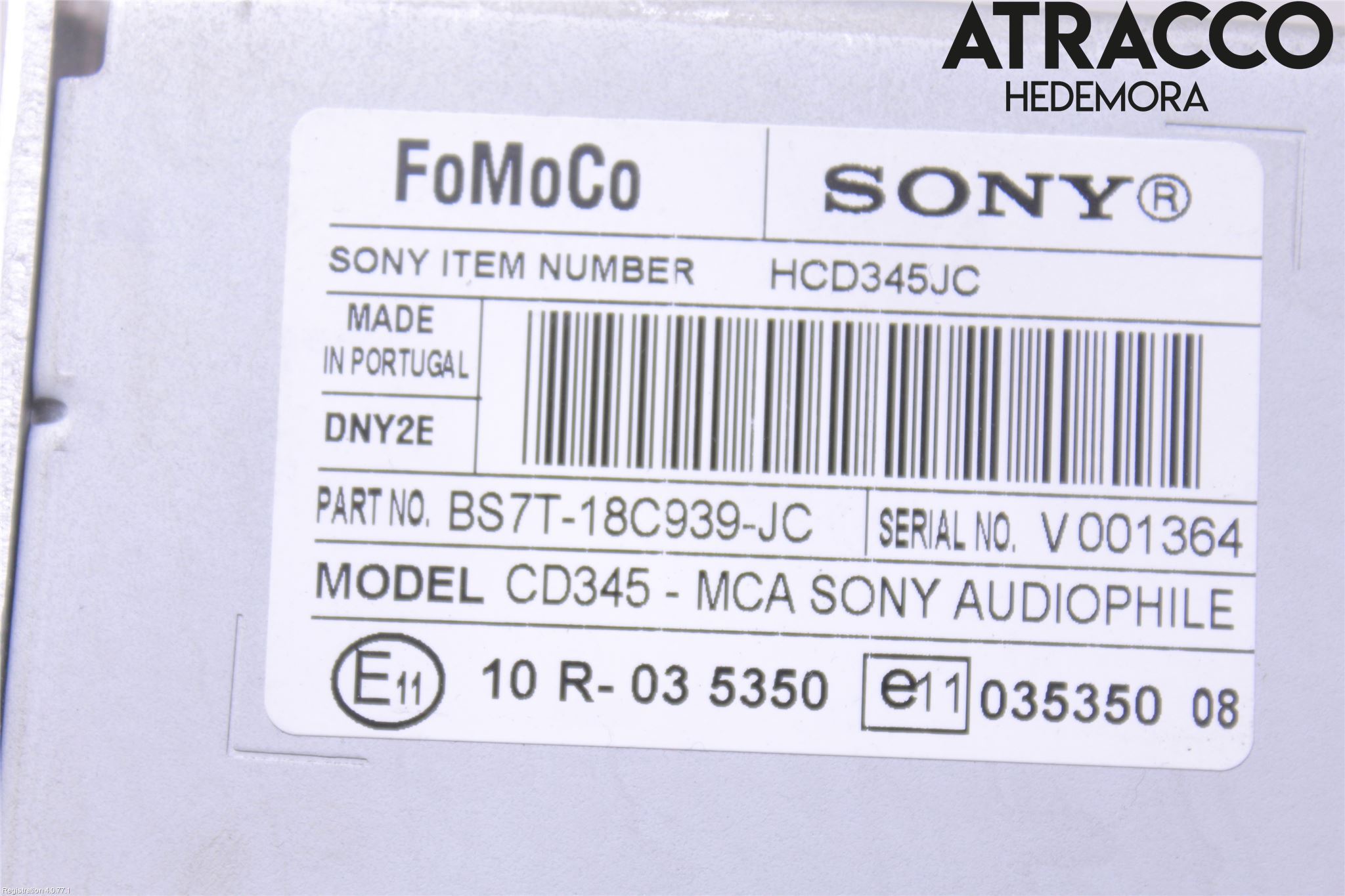 Ford MONDEO 07-15 Cd Radio - Multimediapanel
