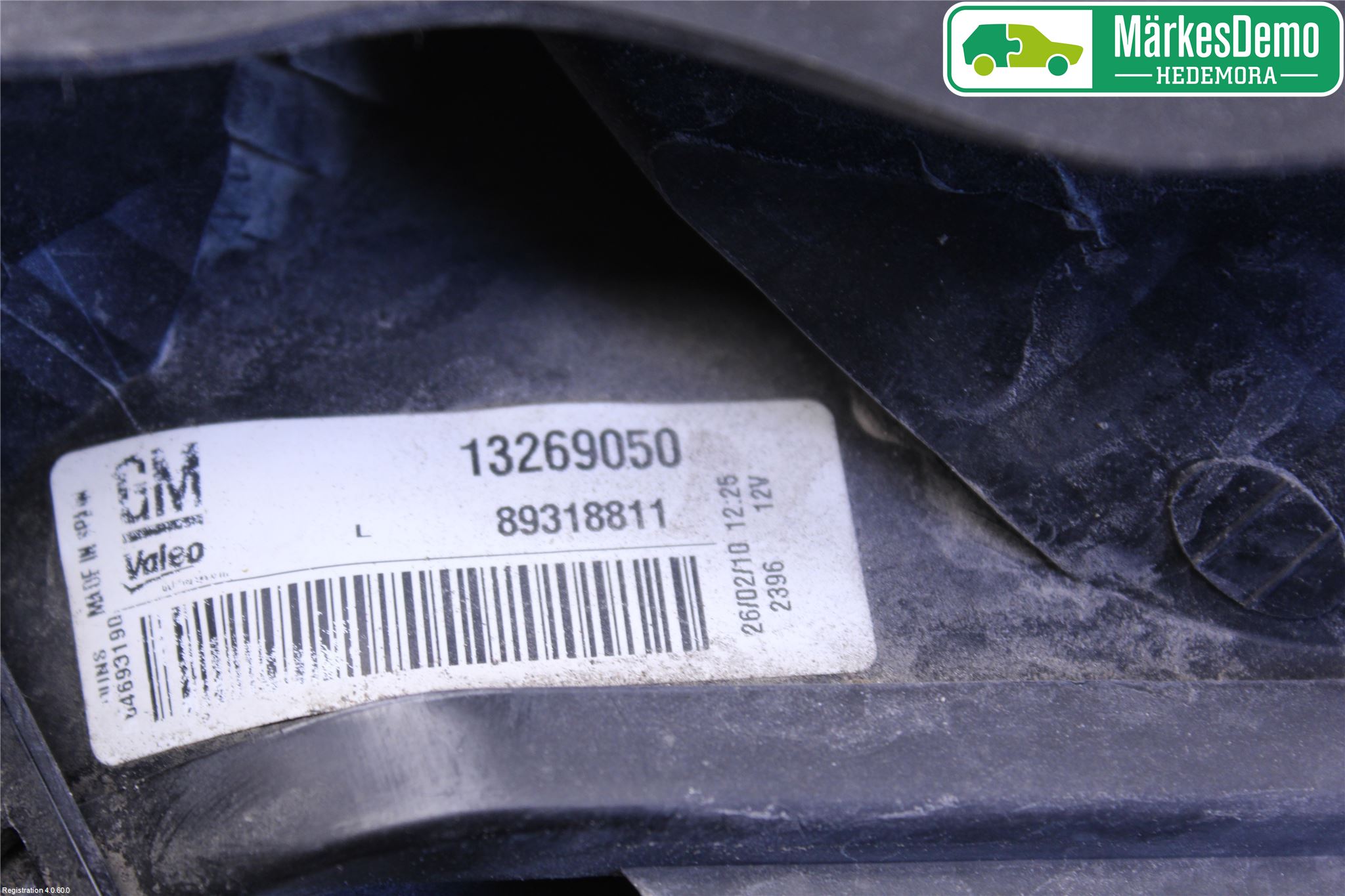 Opel CORSA D 07-14 Bakljus Vänster