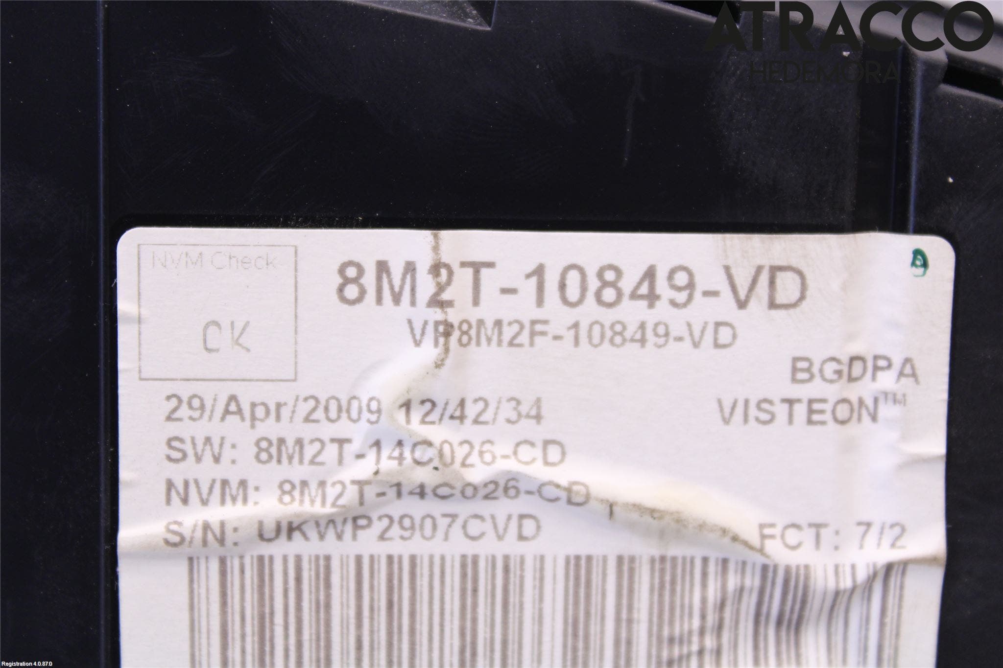 Ford MONDEO 07-15 Instrument Komb