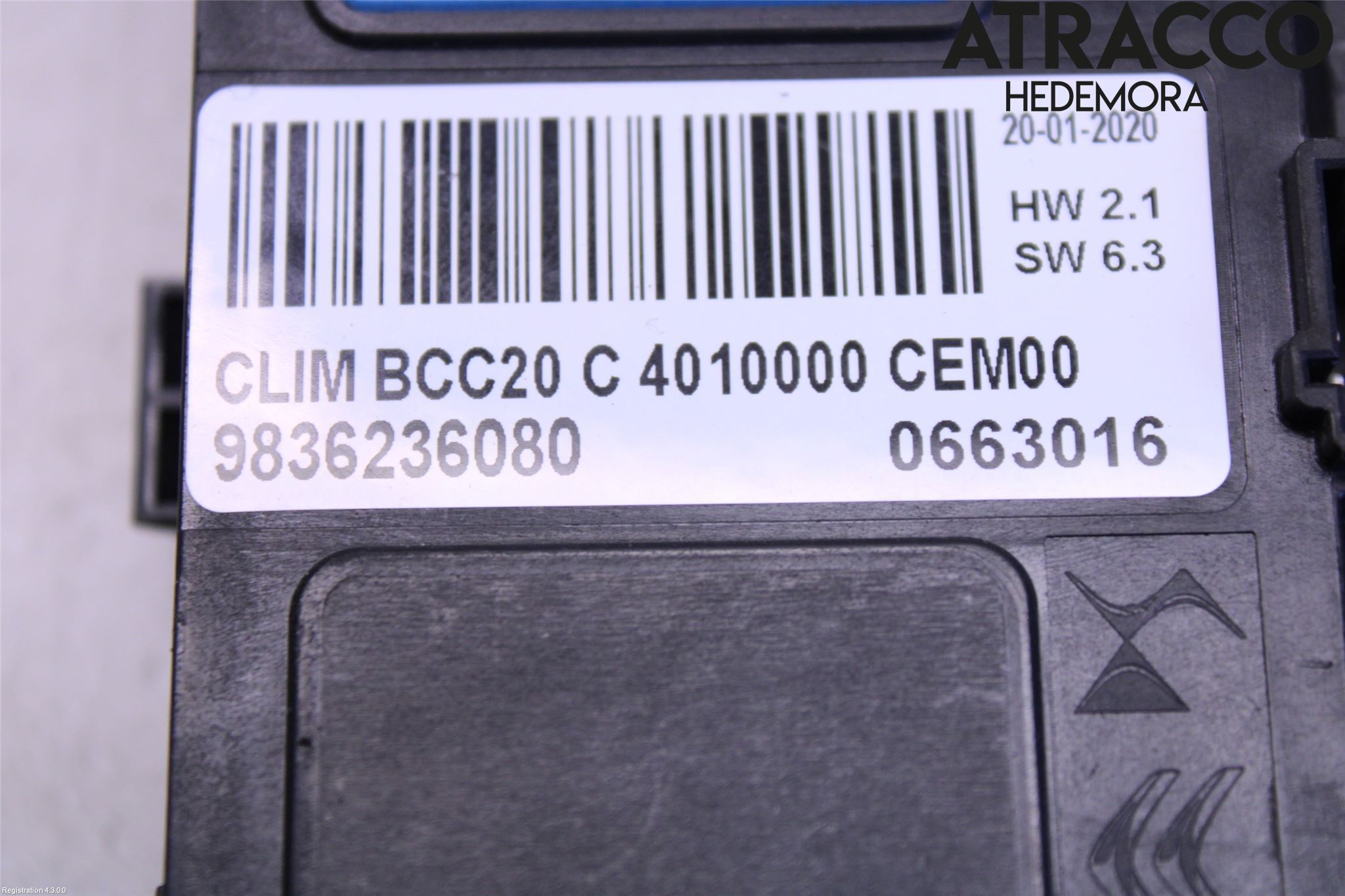 Opel CORSA F, CORSA-E 20- Styrenhet Övrigt