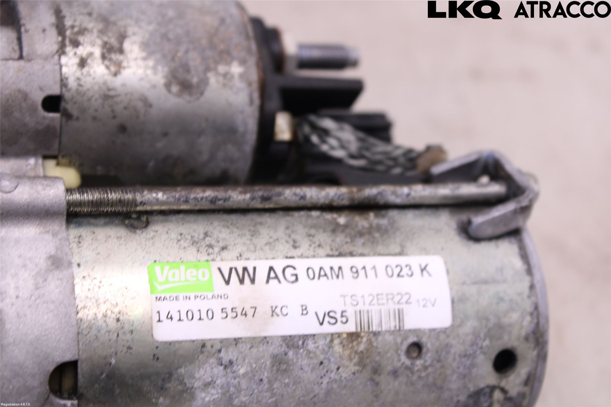 Volkswagen VW TOURAN 10-15 Startmotor