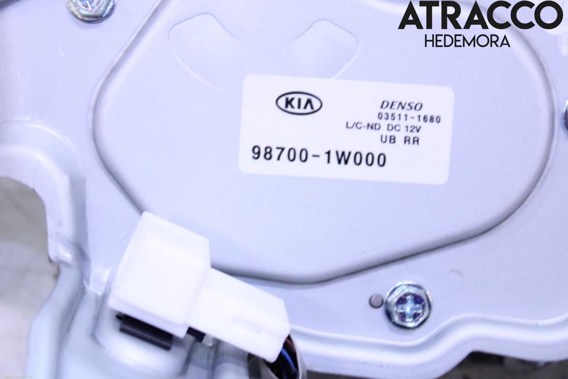 Kia RIO 12-16 Torkarmotor Baklucka