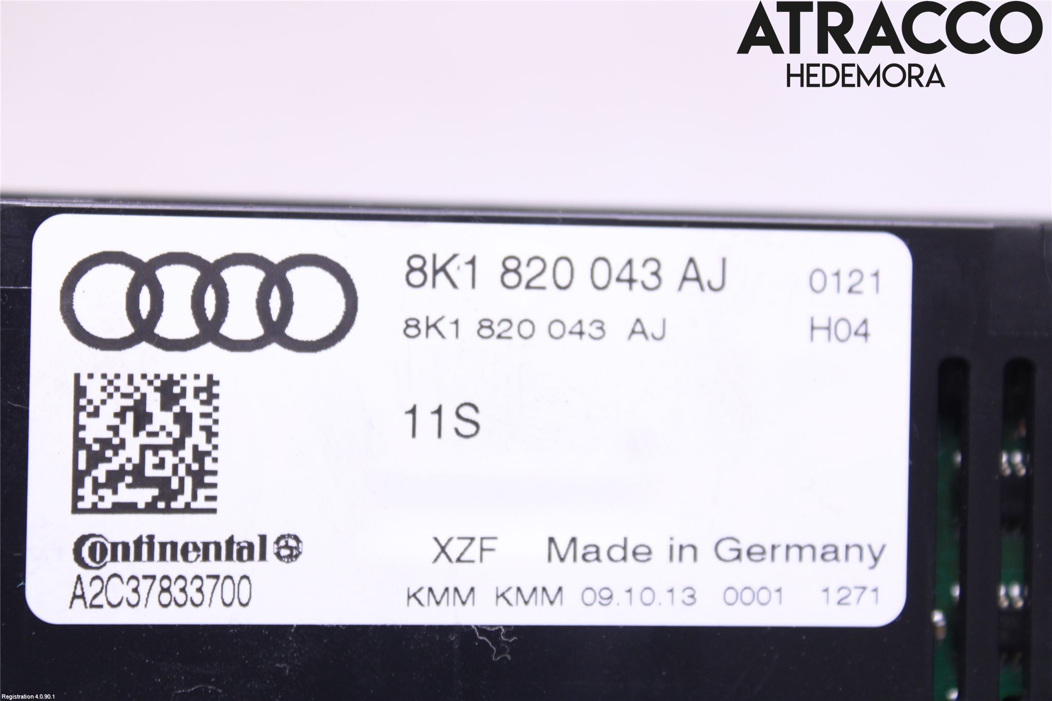 Audi A4 12-15 Ac Styrenhet Ac Manöveren