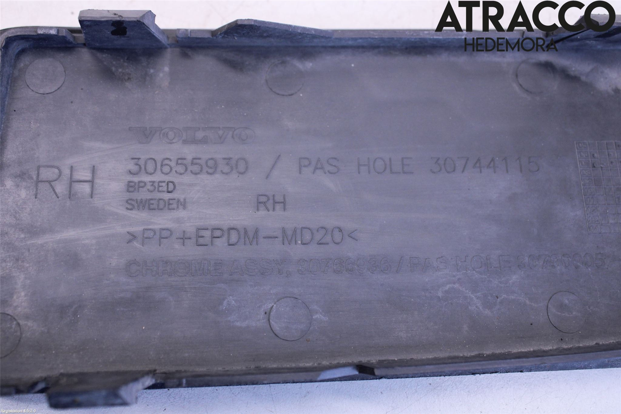 Volvo S80 07-13 Dimljussarg Fram