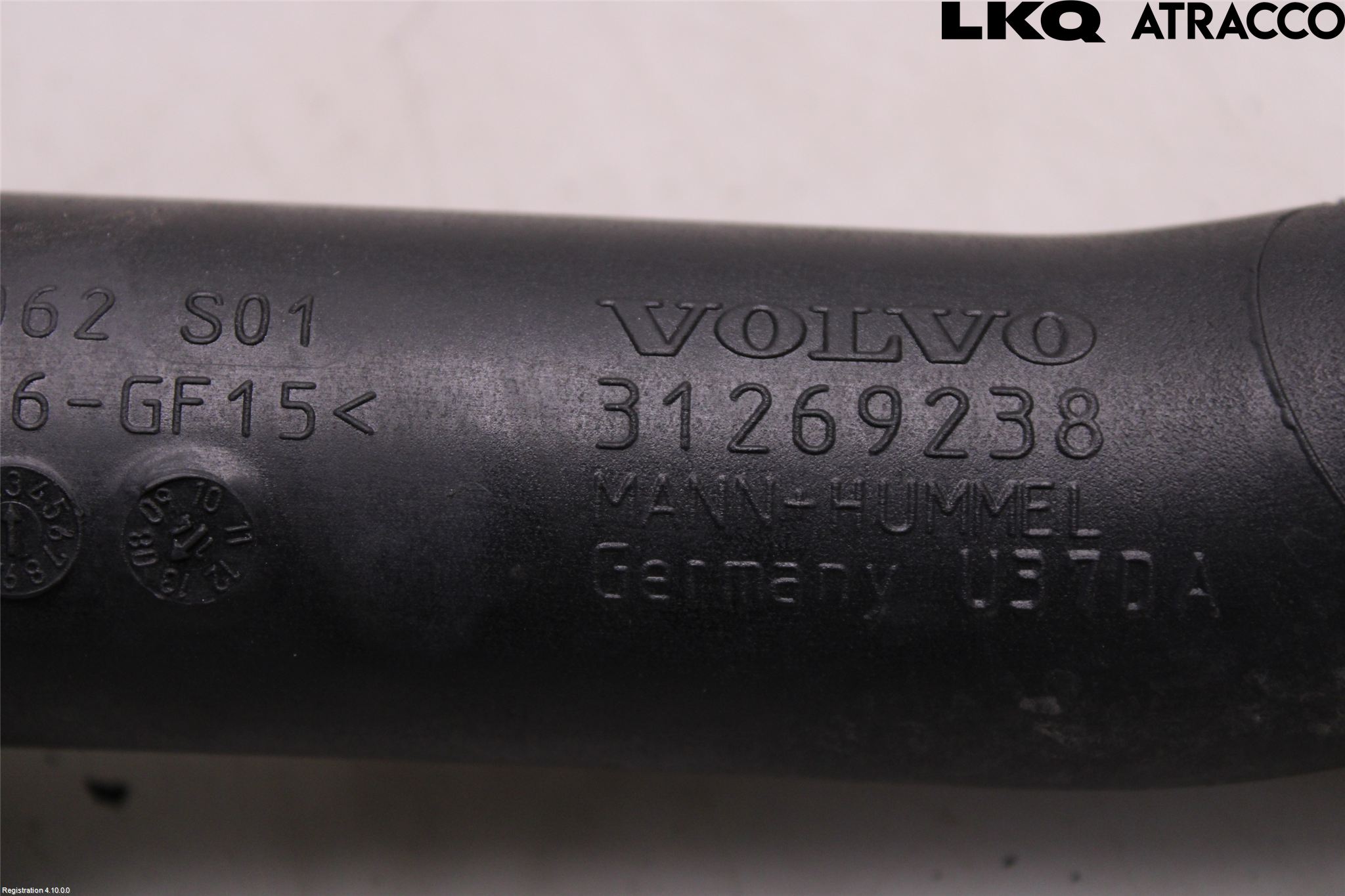 Volvo XC60 14-17 Laddluft-Intercoolerrör