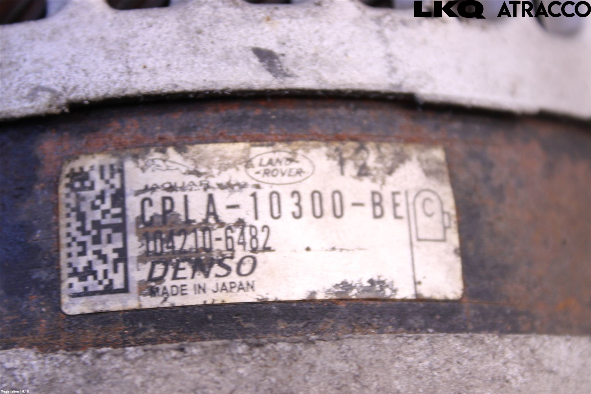 Landrover RANGE ROVER SPORT (L494) 14-22 Generator