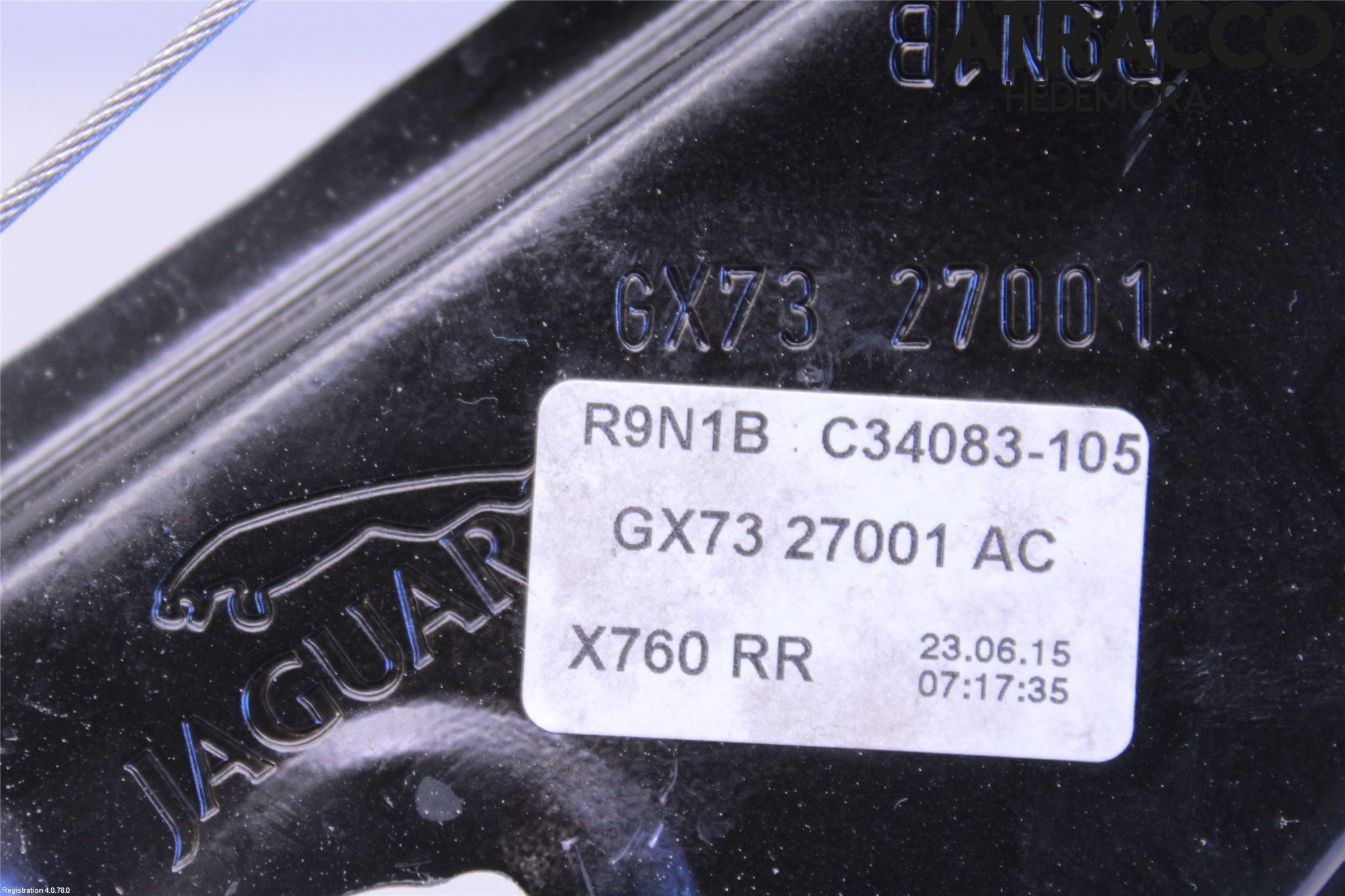Jaguar XE (X760) 15-24 Fönsterhiss El Kompl