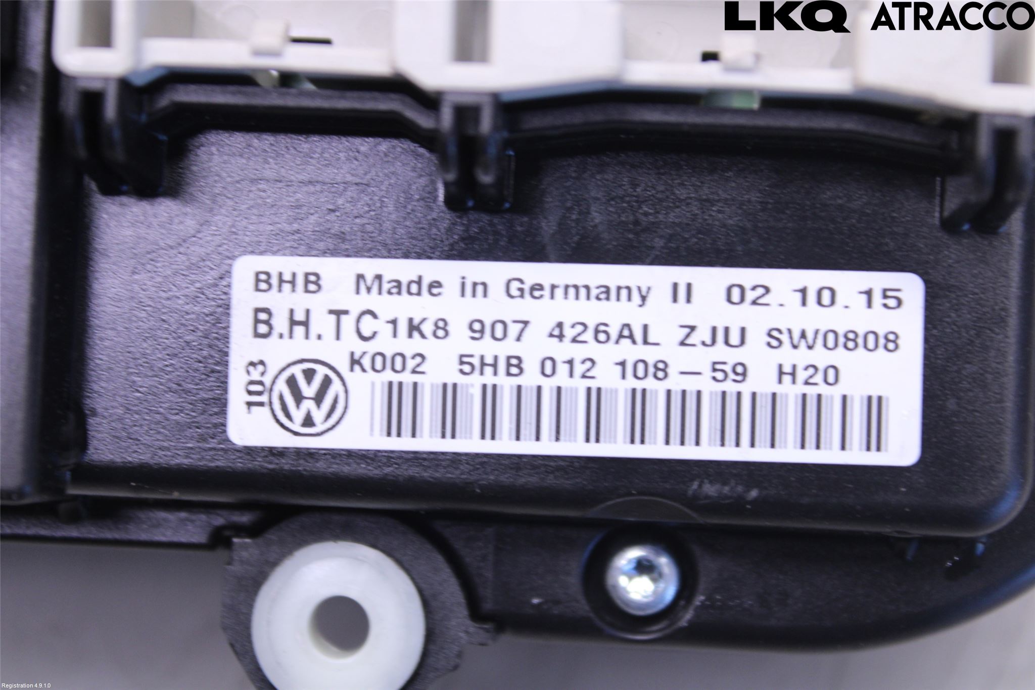 Volkswagen VW CADDY 16-20 Ac Styrenhet Ac Manöveren