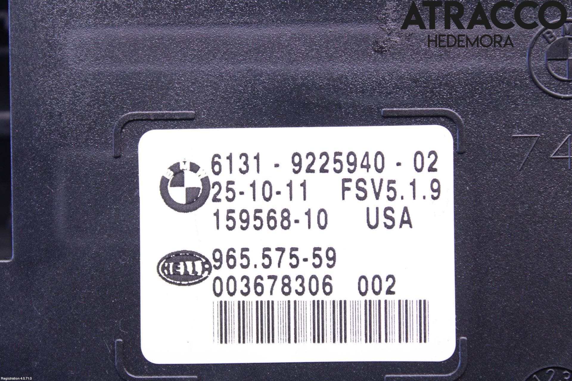 BMW X6 E71/E72 08-14 Innerbelysning