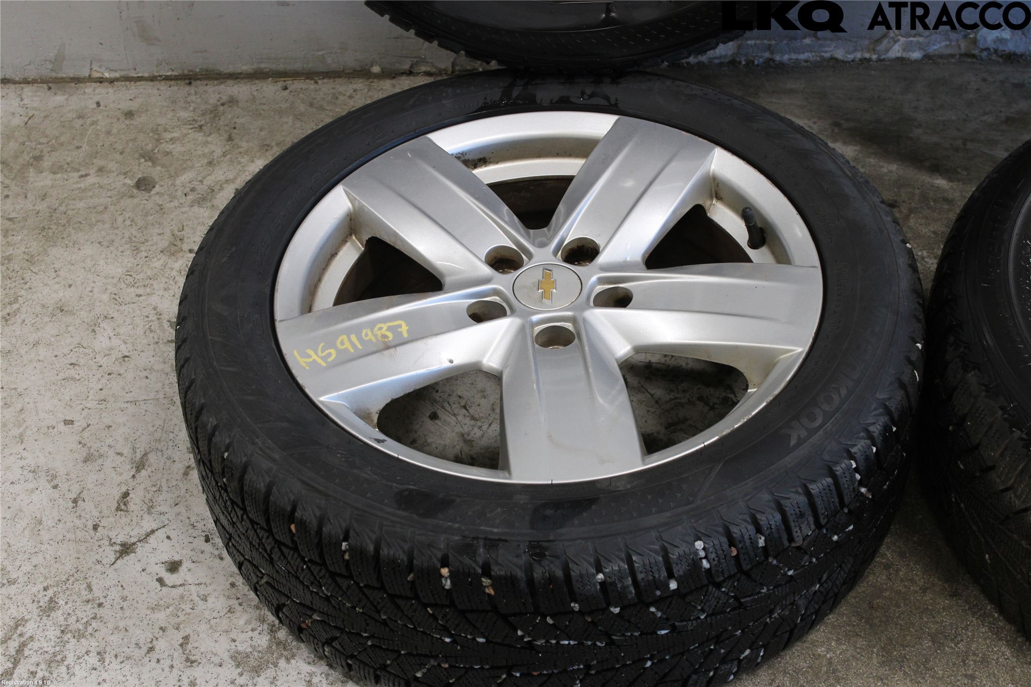 GM CHEVROLET ORLANDO Vinterdäck Alumfälg 4St