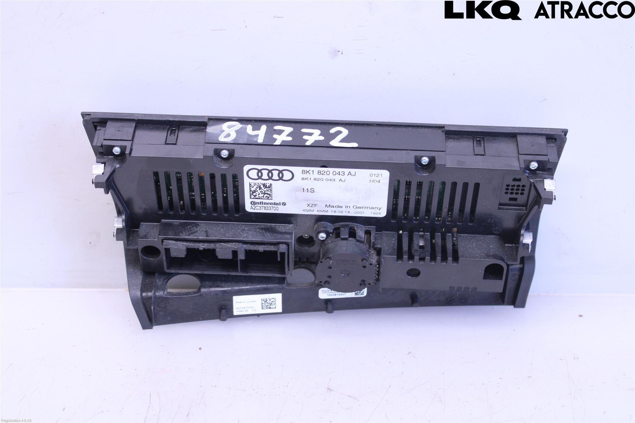 Audi A4 12-15 Ac Styrenhet Ac Manöveren