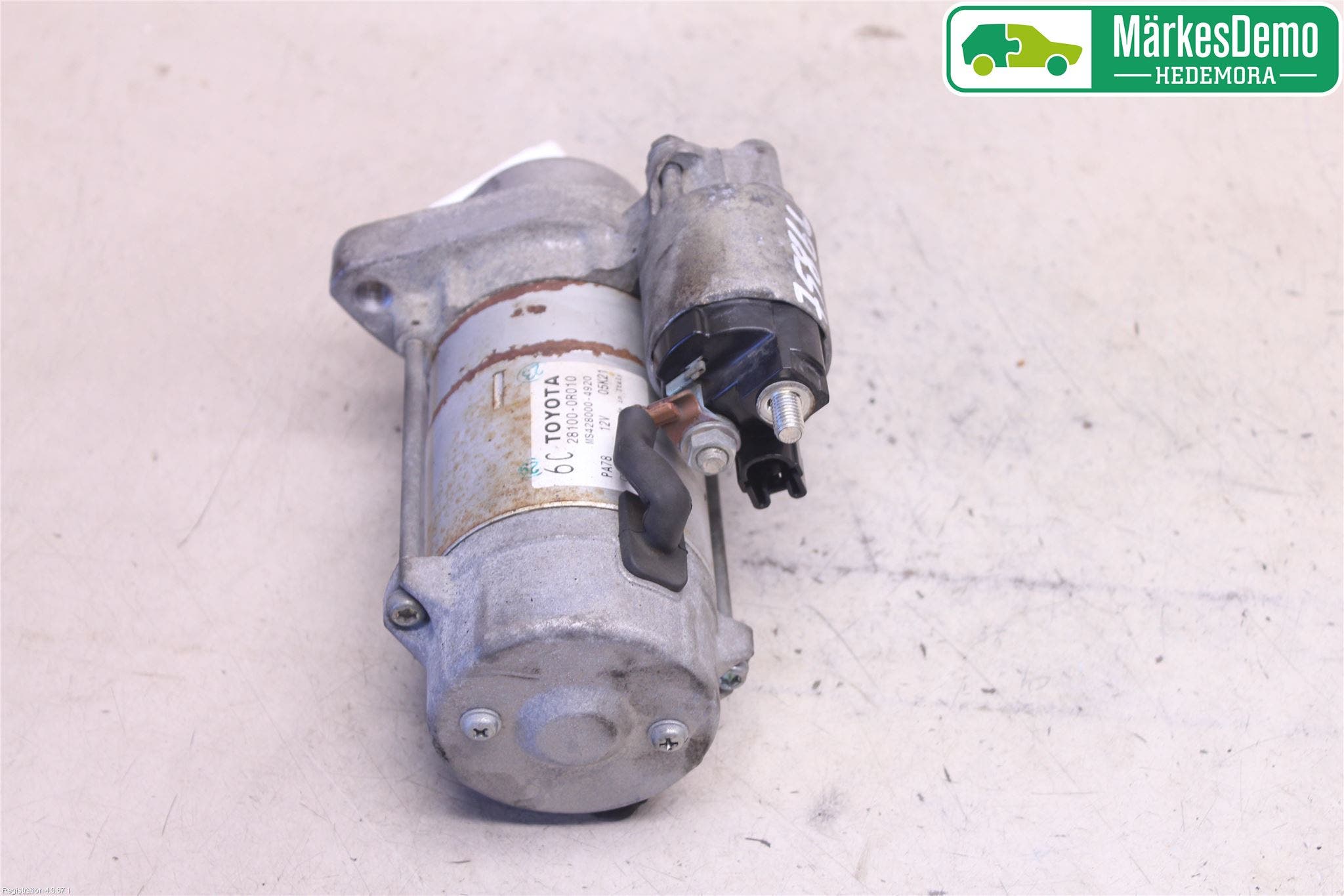 Toyota AVENSIS 07-08 Startmotor Diesel